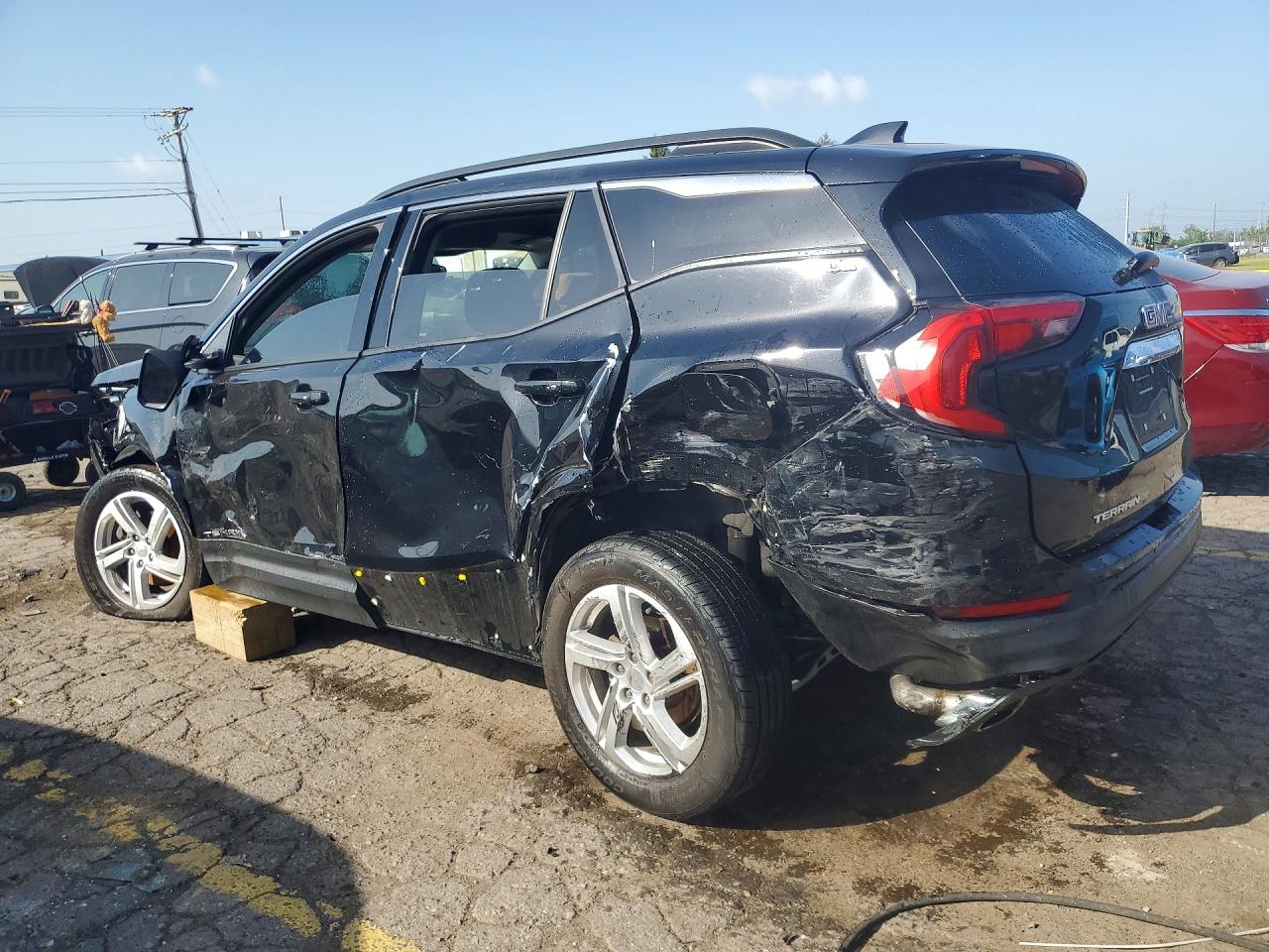 2018 Gmc Terrain Sle Black vin: 3GKALMEX2JL141752