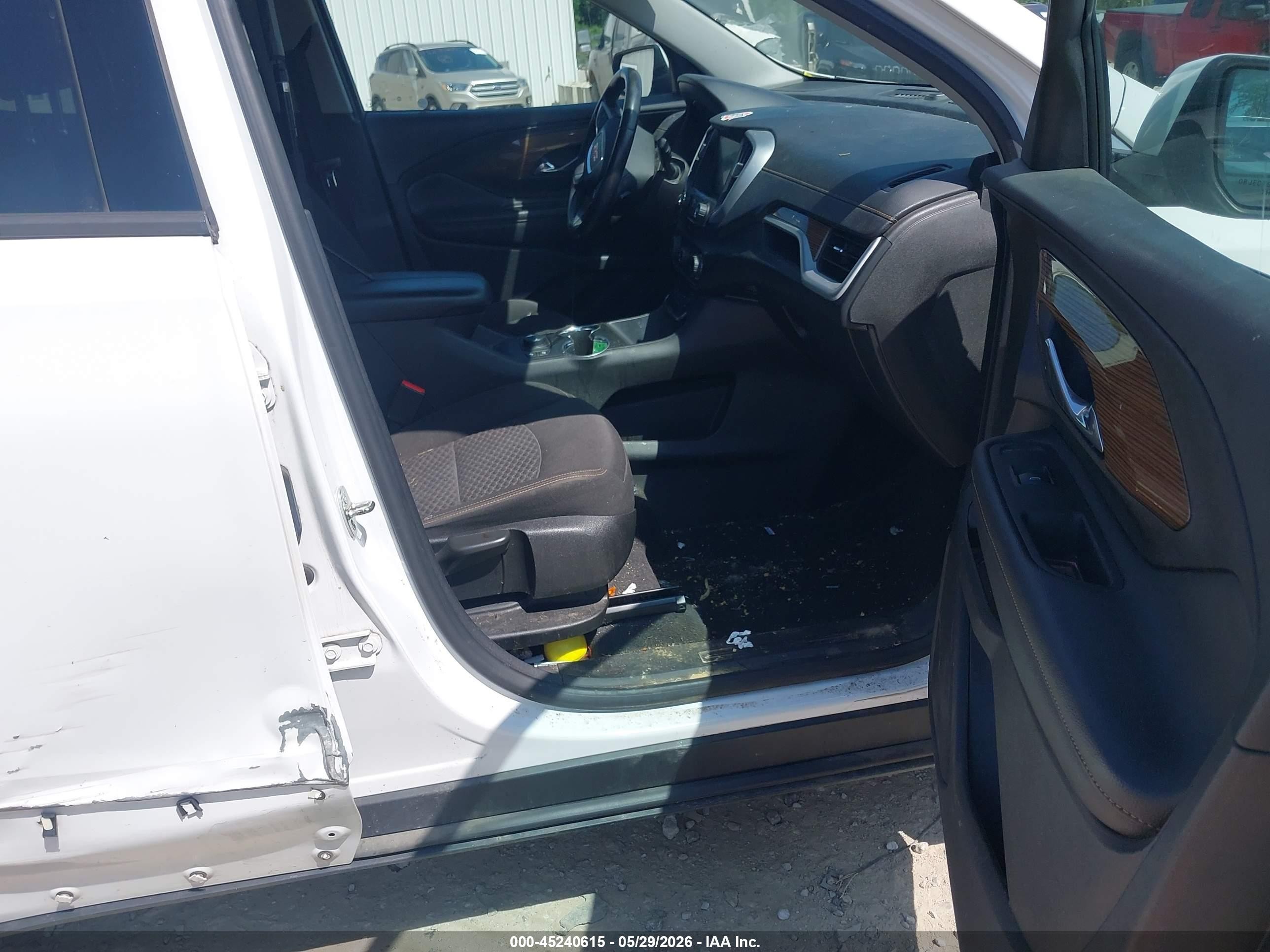 2018 Gmc Terrain Sle White vin: 3GKALMEX4JL141672