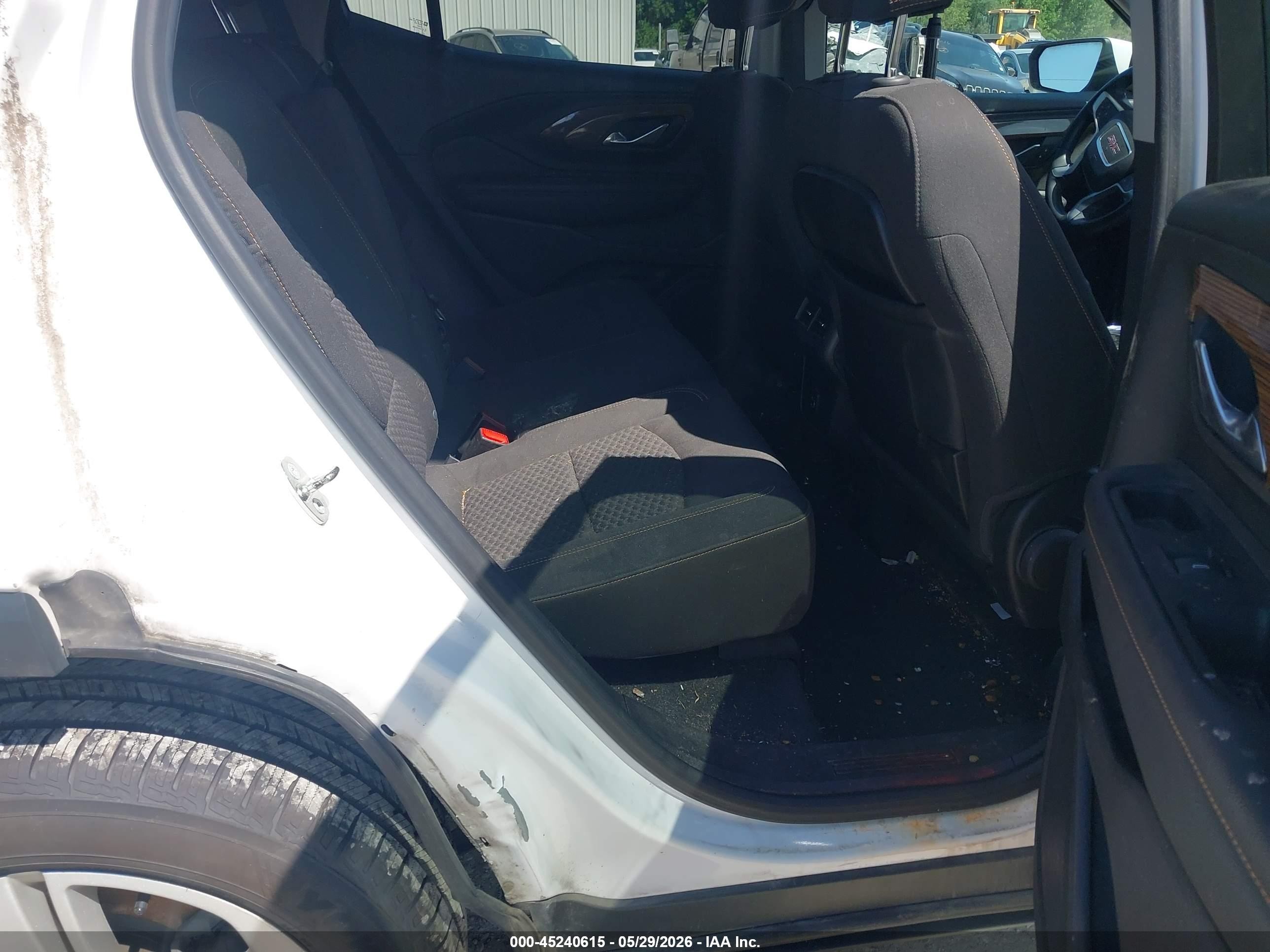 2018 Gmc Terrain Sle White vin: 3GKALMEX4JL141672