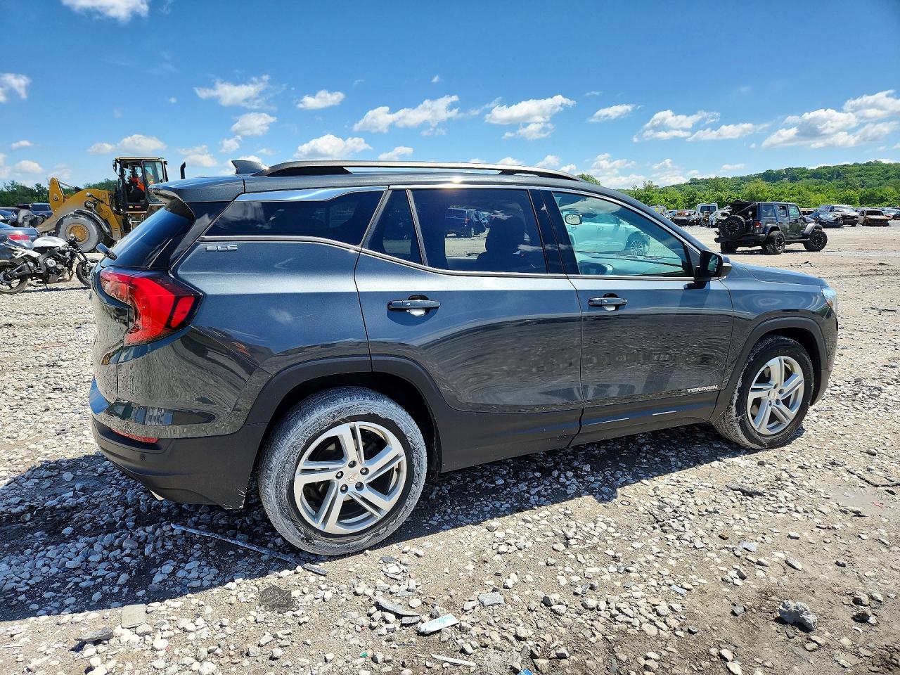 2018 Gmc Terrain Sle Gray vin: 3GKALMEX6JL131516