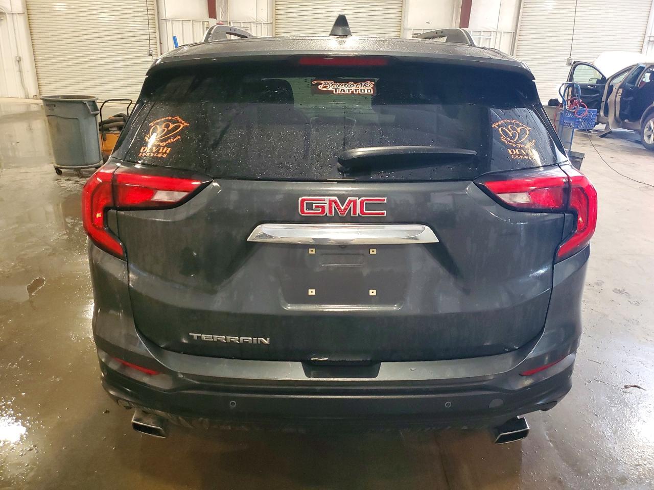 2018 Gmc Terrain Sle Серый vin: 3GKALMEX7JL123716