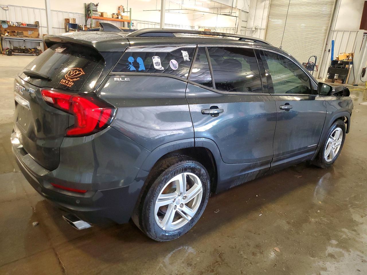 2018 Gmc Terrain Sle Серый vin: 3GKALMEX7JL123716
