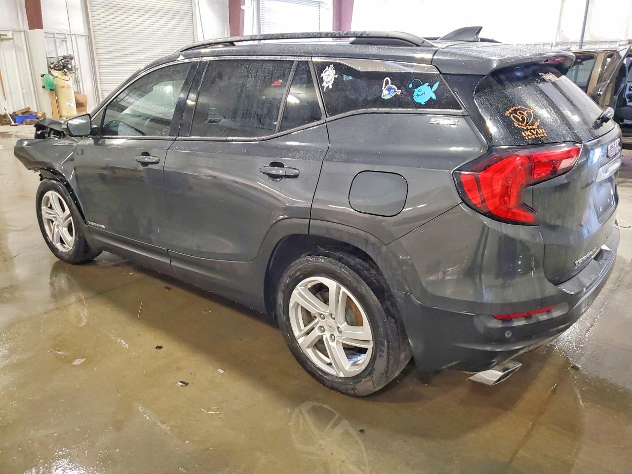 2018 Gmc Terrain Sle Серый vin: 3GKALMEX7JL123716