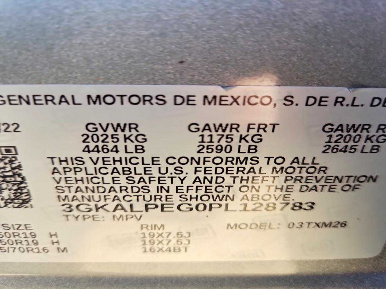 2023 Gmc Terrain Slt Charcoal vin: 3GKALPEG0PL128783