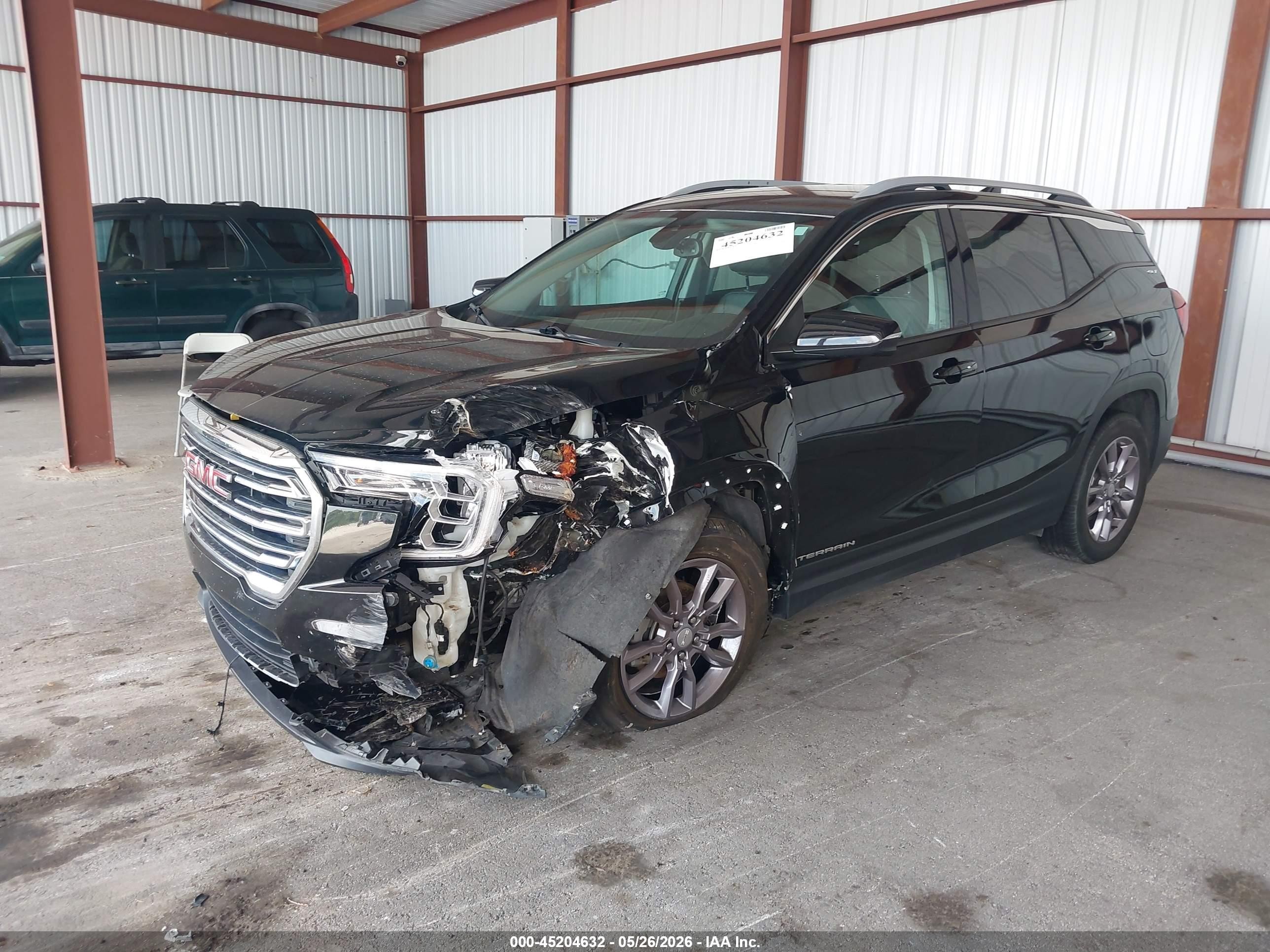 2023 Gmc Terrain Fwd Slt Черный vin: 3GKALPEG1PL245451