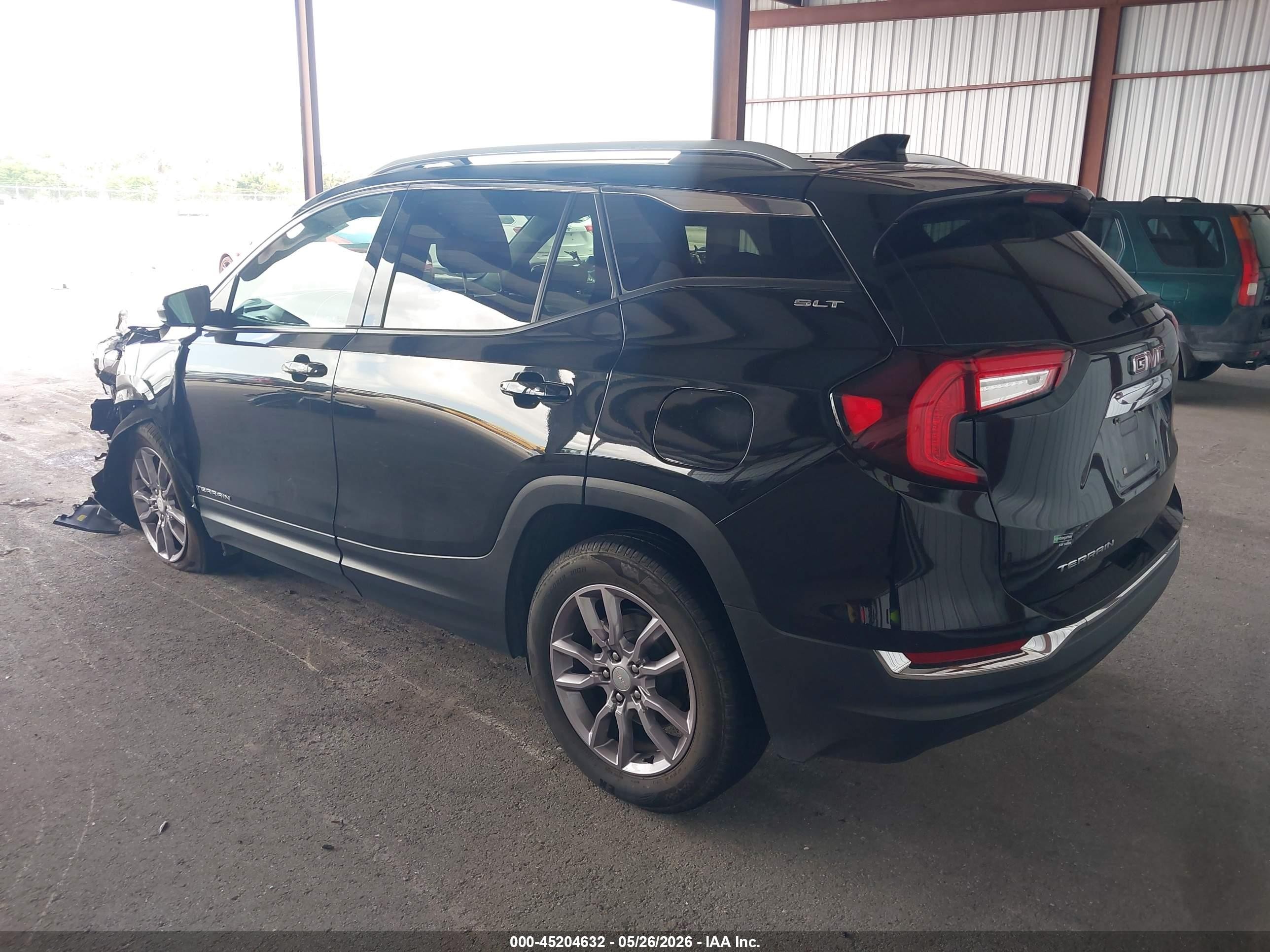 2023 Gmc Terrain Fwd Slt Черный vin: 3GKALPEG1PL245451