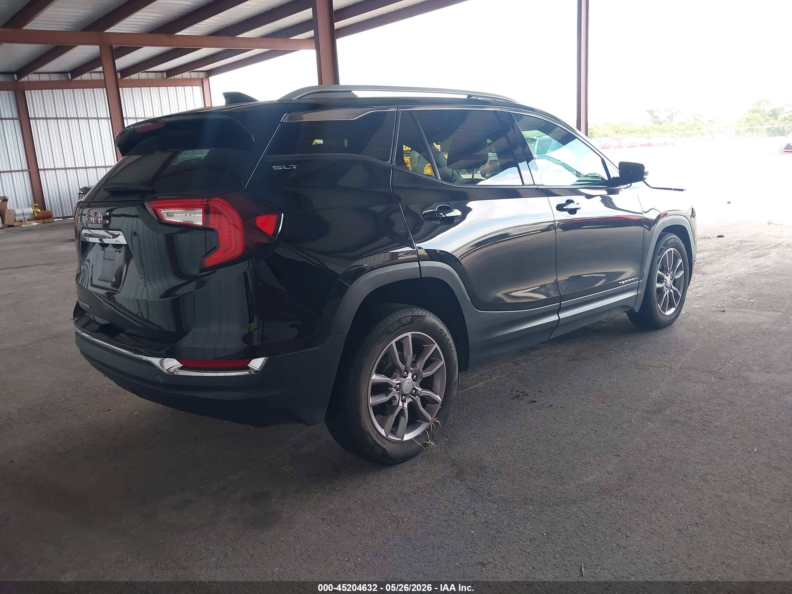 2023 Gmc Terrain Fwd Slt Черный vin: 3GKALPEG1PL245451