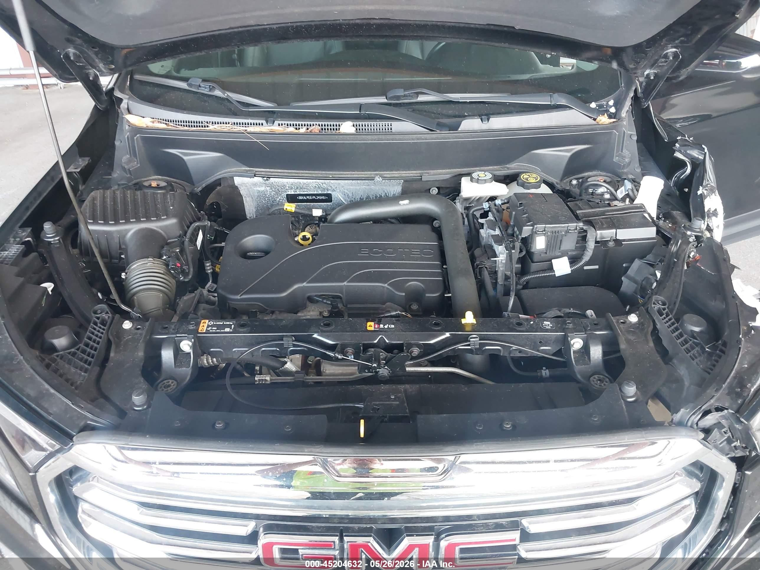2023 Gmc Terrain Fwd Slt Черный vin: 3GKALPEG1PL245451