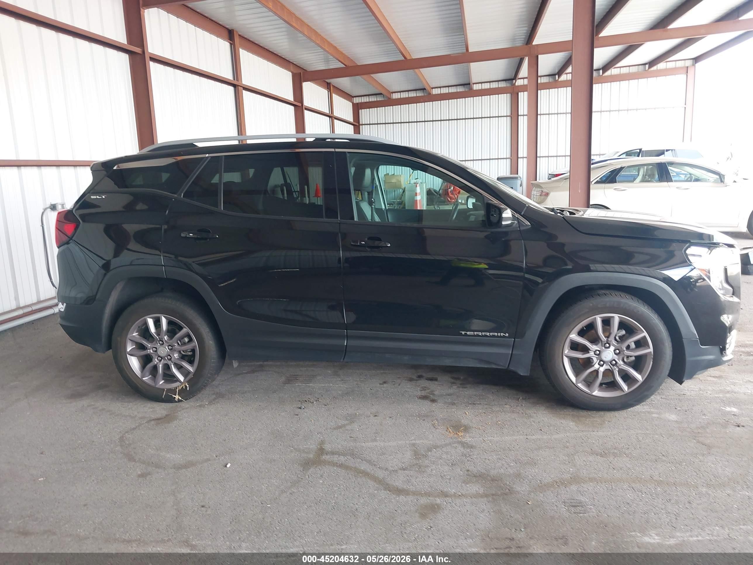2023 Gmc Terrain Fwd Slt Черный vin: 3GKALPEG1PL245451
