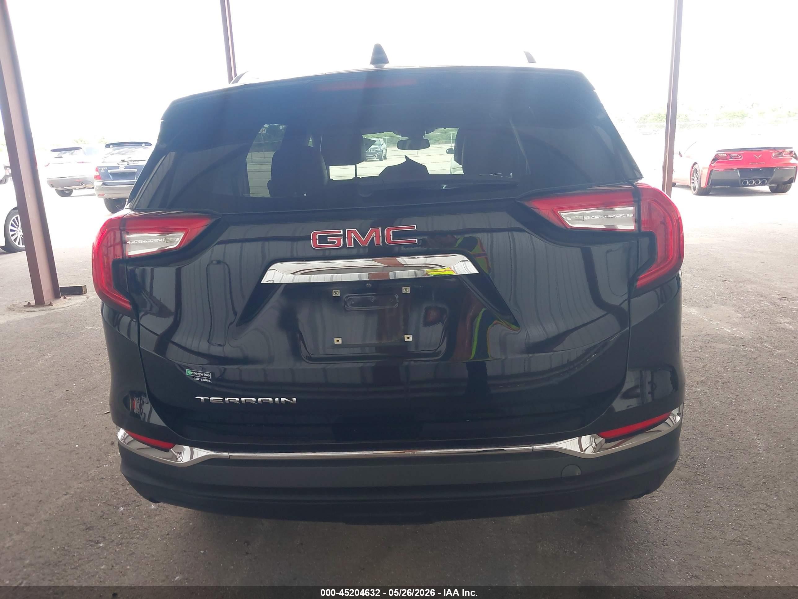 2023 Gmc Terrain Fwd Slt Черный vin: 3GKALPEG1PL245451