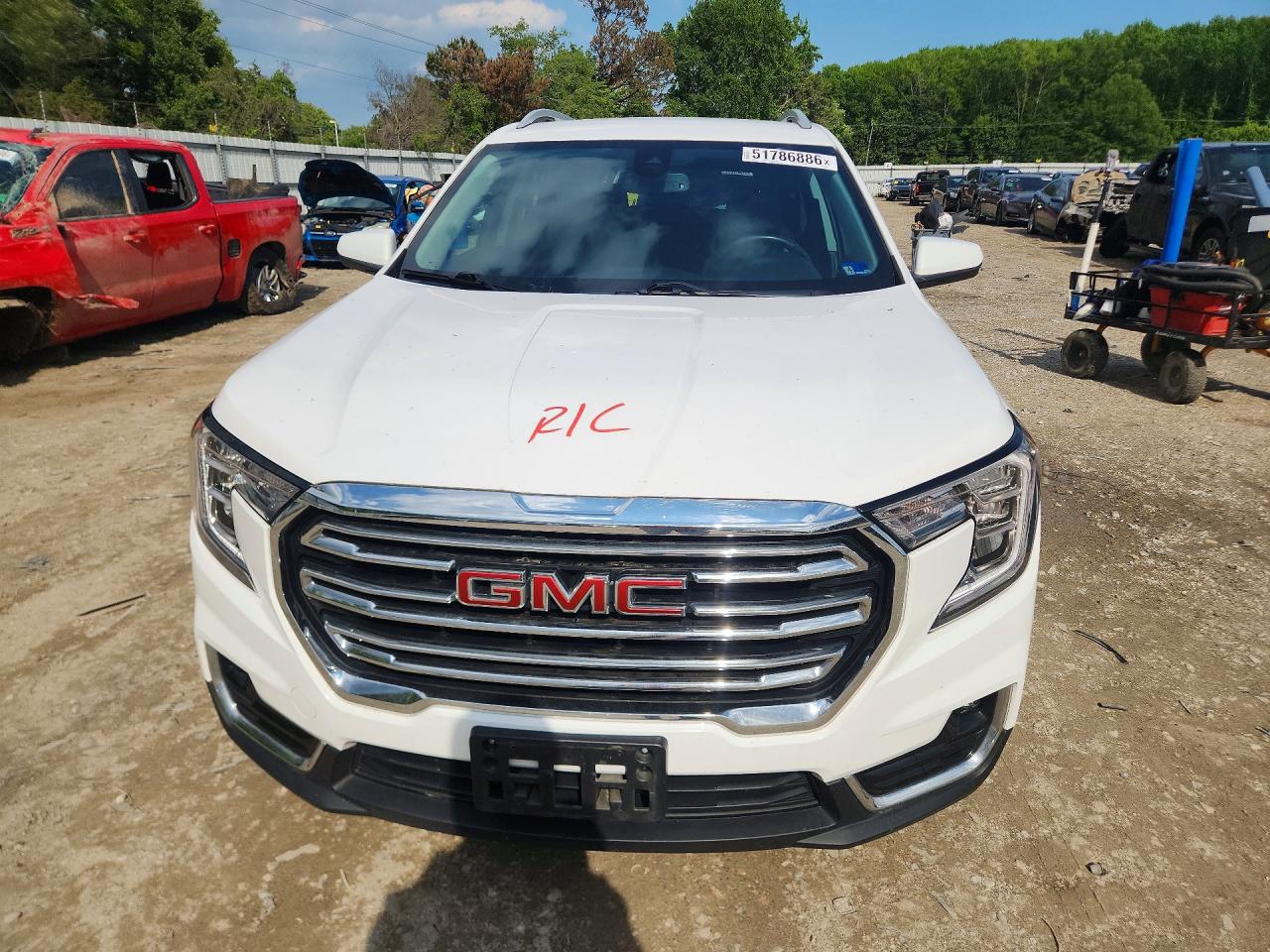 2024 Gmc Terrain Slt White vin: 3GKALPEG2RL194271
