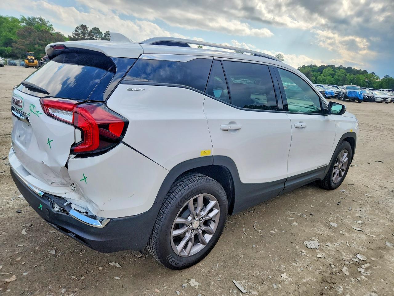 2024 Gmc Terrain Slt White vin: 3GKALPEG2RL194271