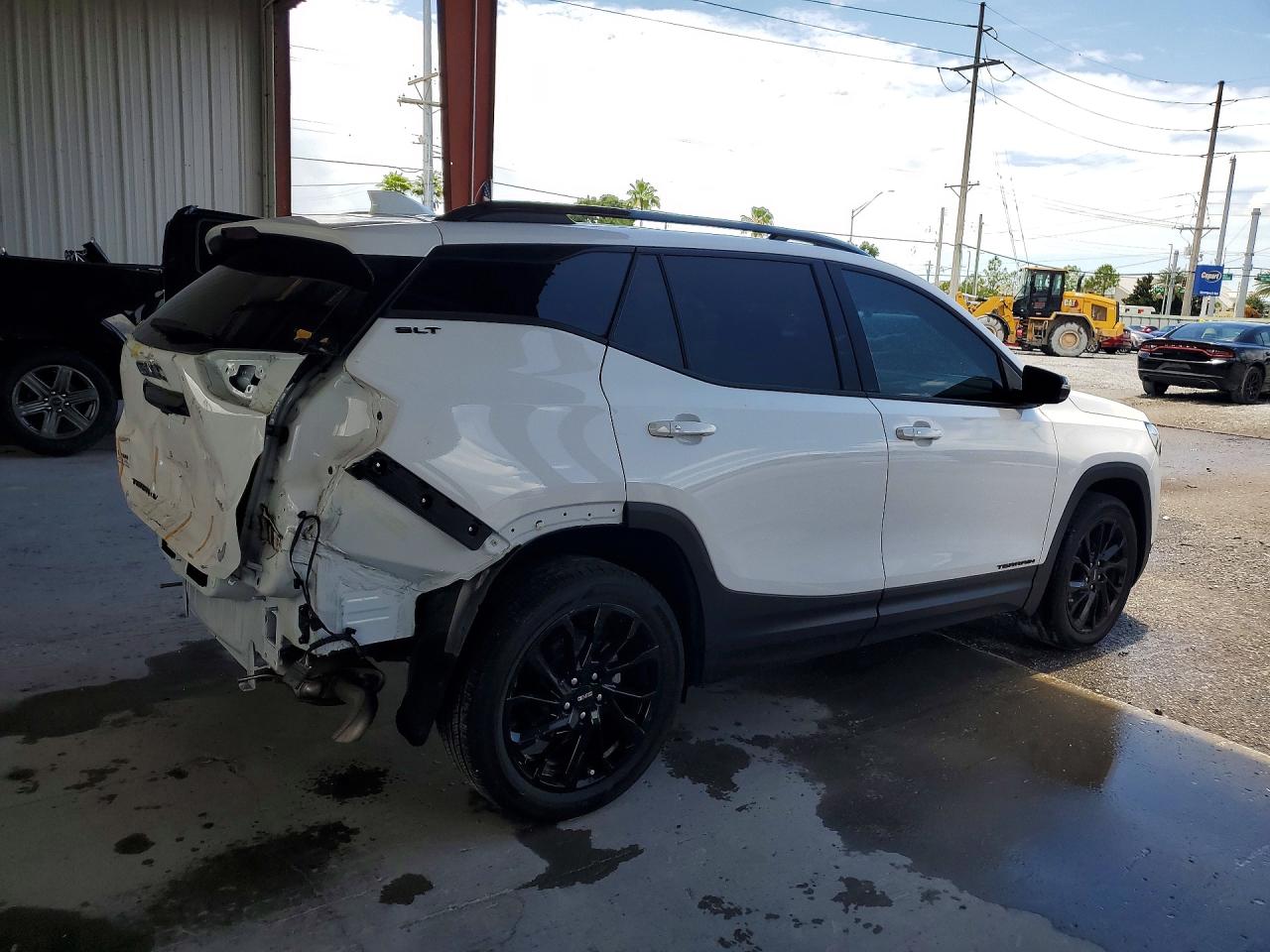 2023 Gmc Terrain Slt White vin: 3GKALPEG7PL213331