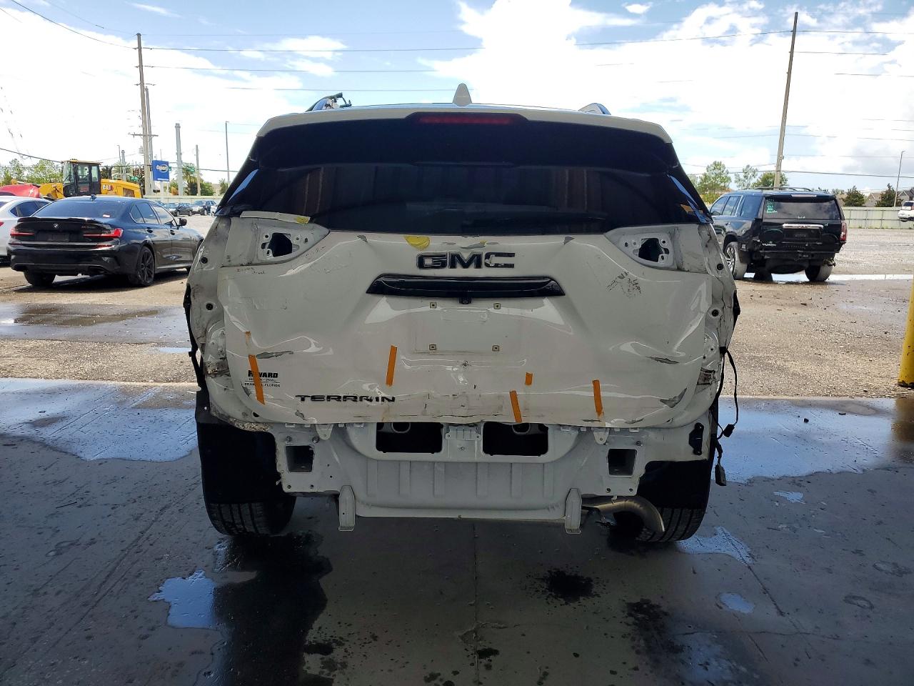 2023 Gmc Terrain Slt White vin: 3GKALPEG7PL213331