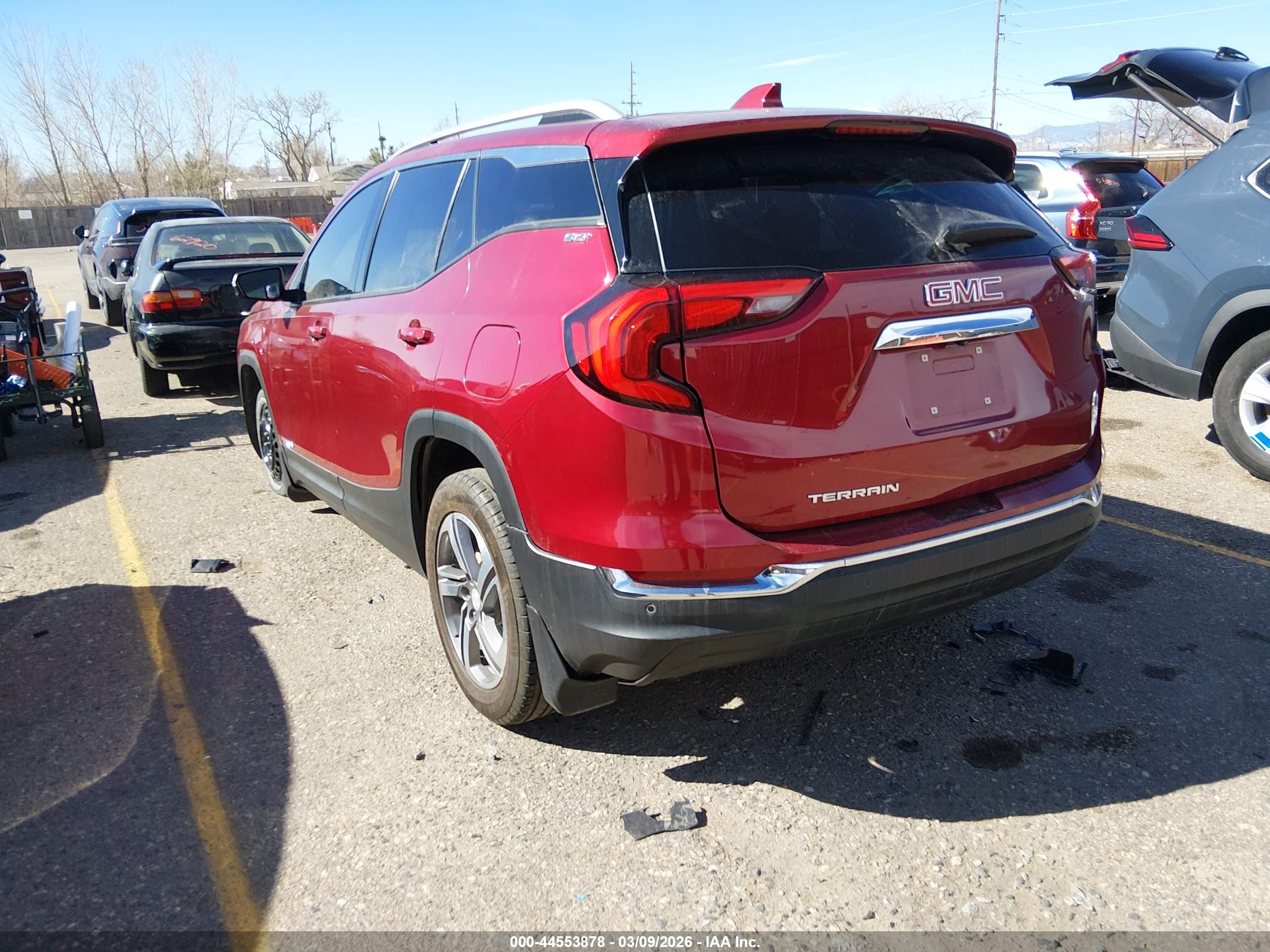 2018 Gmc Terrain Slt Red vin: 3GKALPEV0JL218120