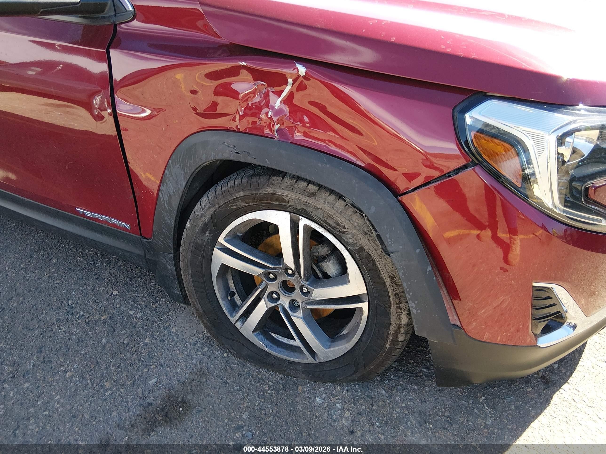 2018 Gmc Terrain Slt Red vin: 3GKALPEV0JL218120