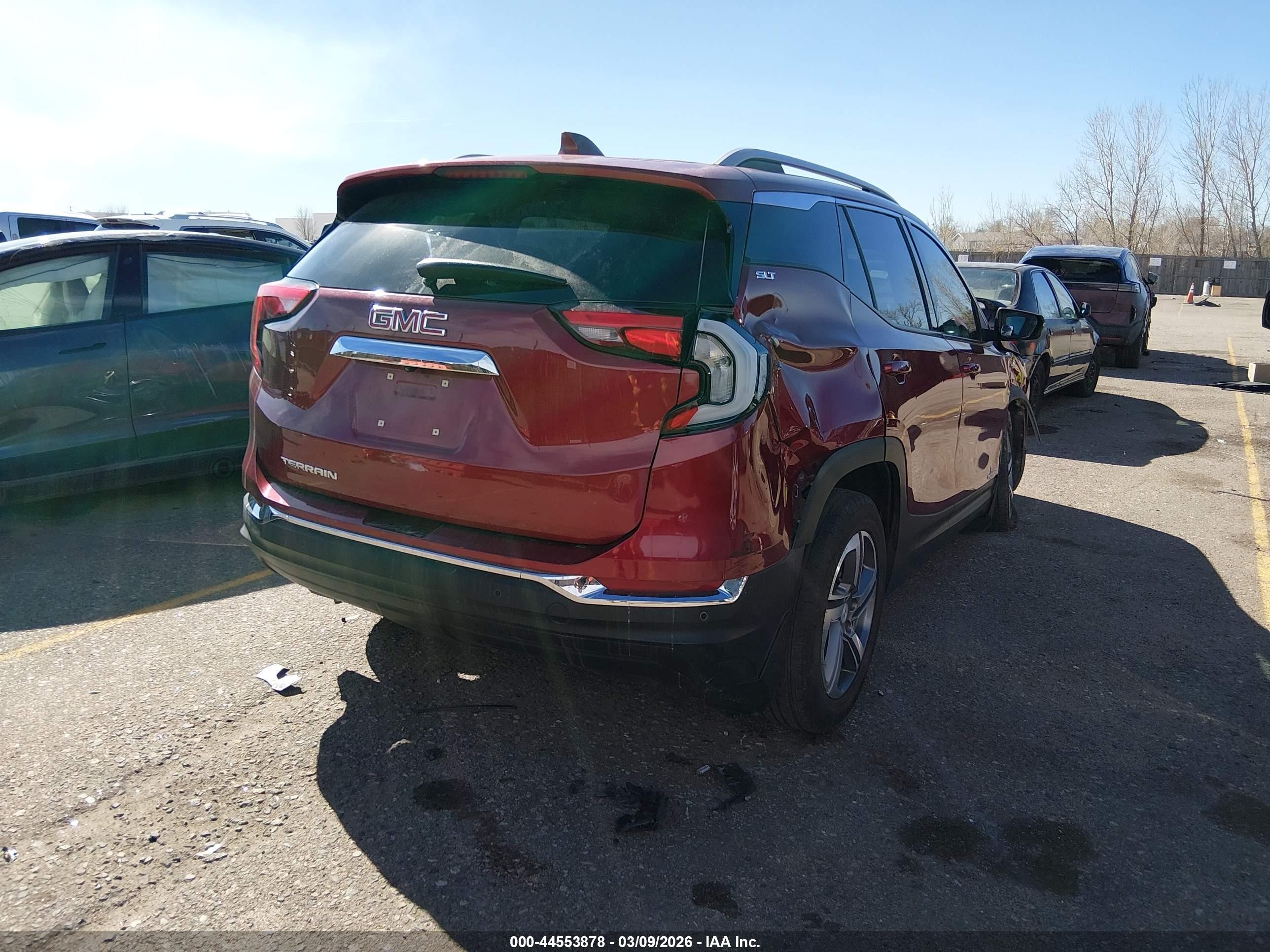 2018 Gmc Terrain Slt Red vin: 3GKALPEV0JL218120