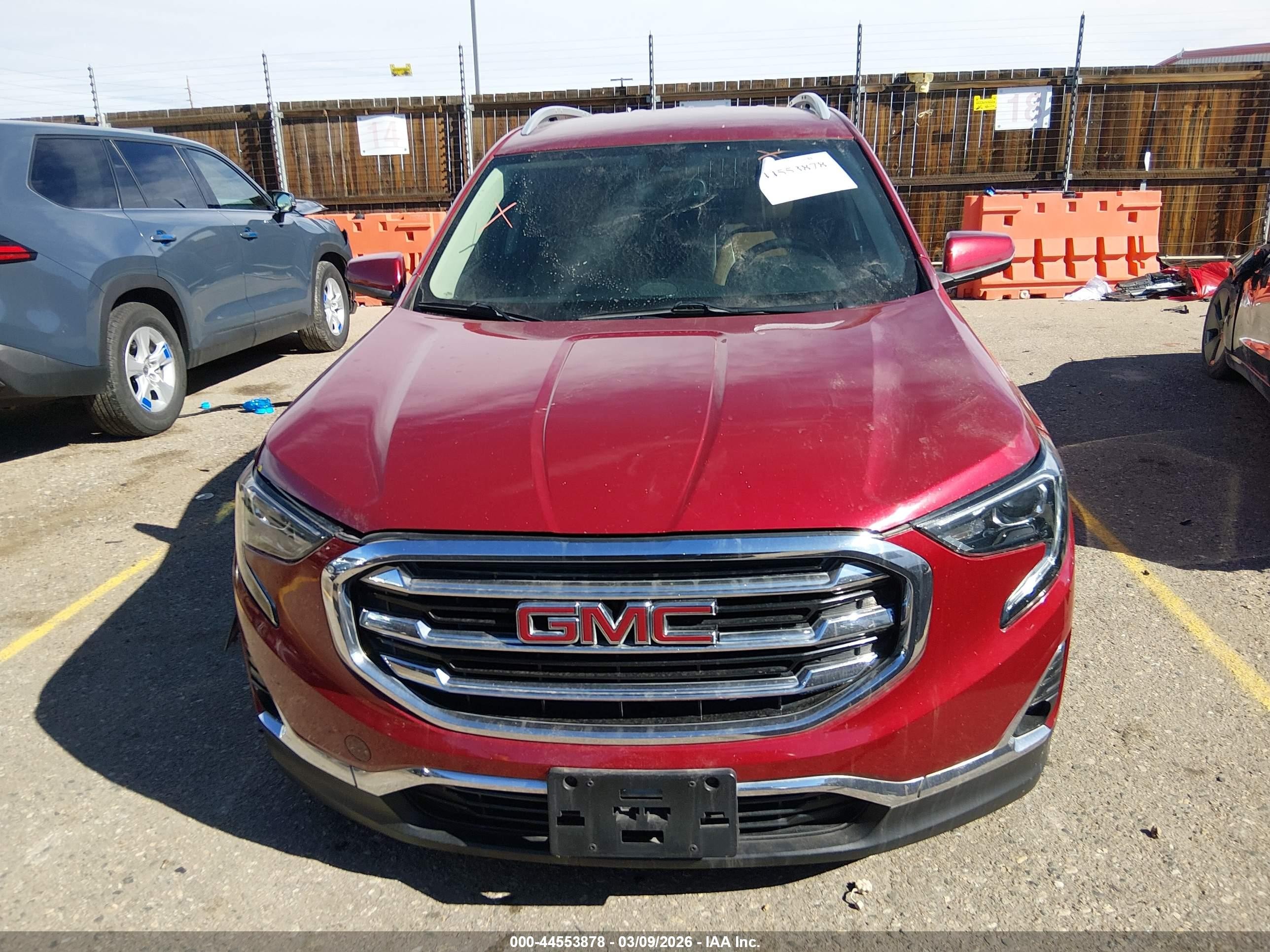 2018 Gmc Terrain Slt Red vin: 3GKALPEV0JL218120