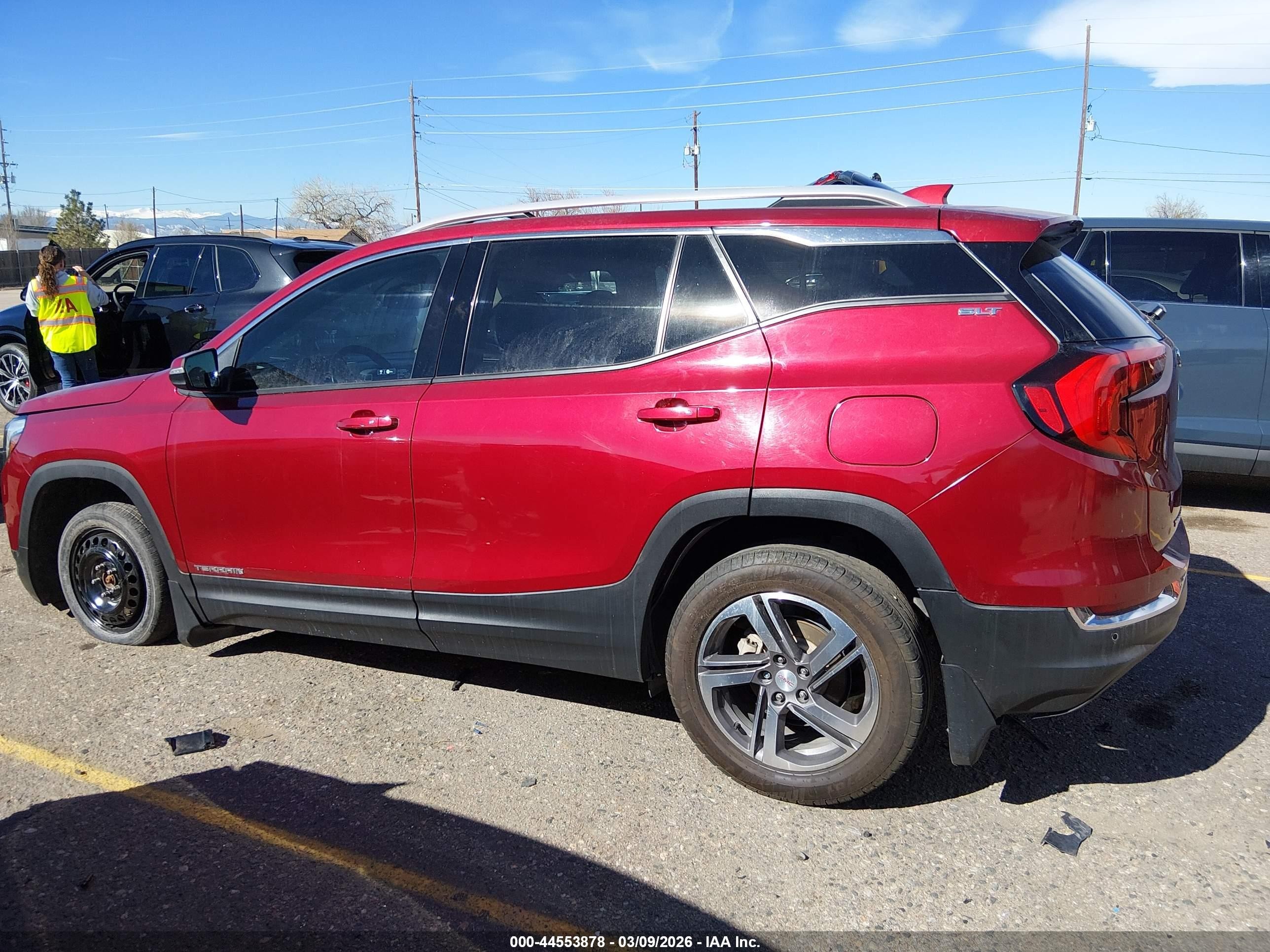 2018 Gmc Terrain Slt Red vin: 3GKALPEV0JL218120