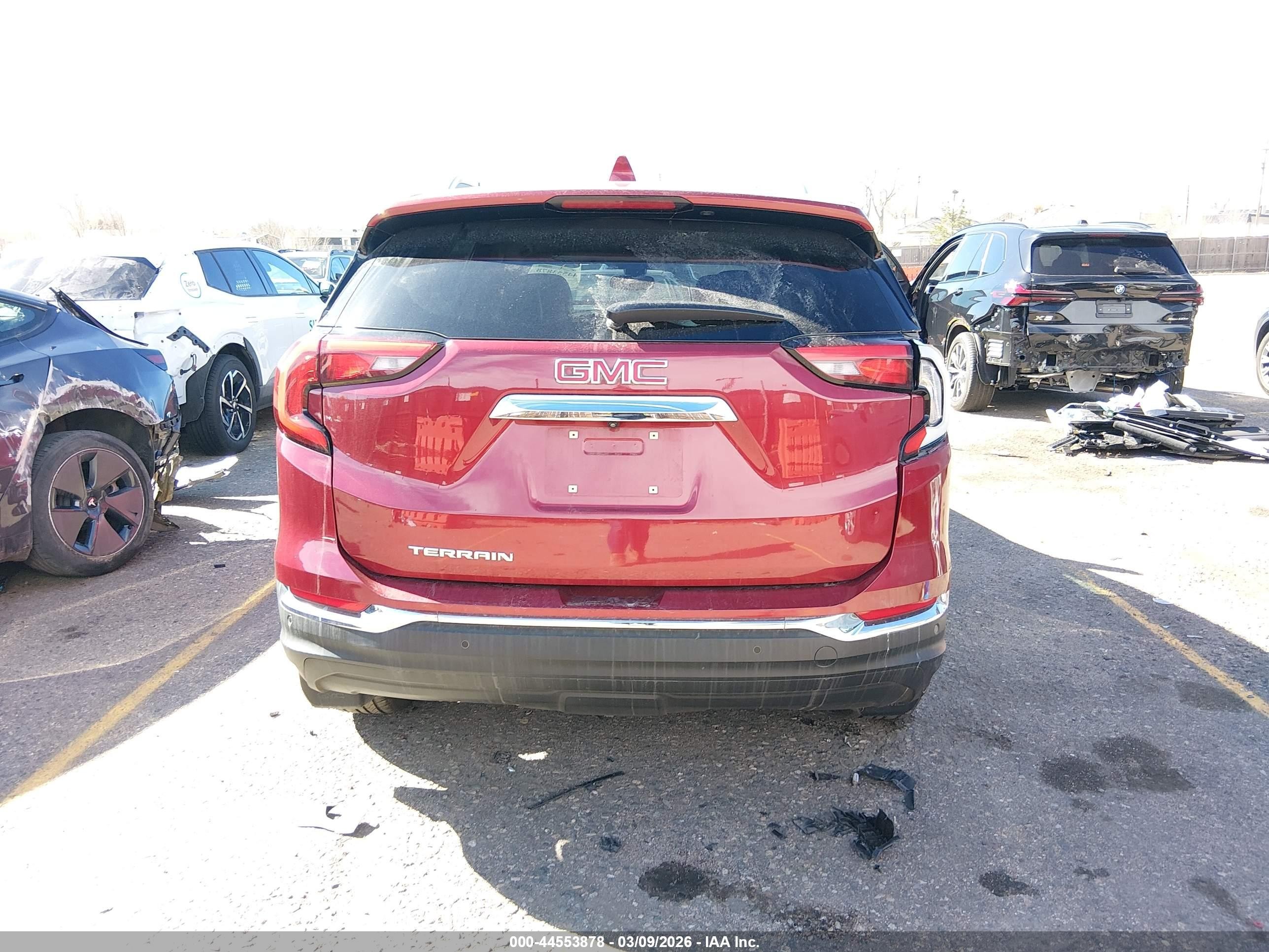 2018 Gmc Terrain Slt Red vin: 3GKALPEV0JL218120
