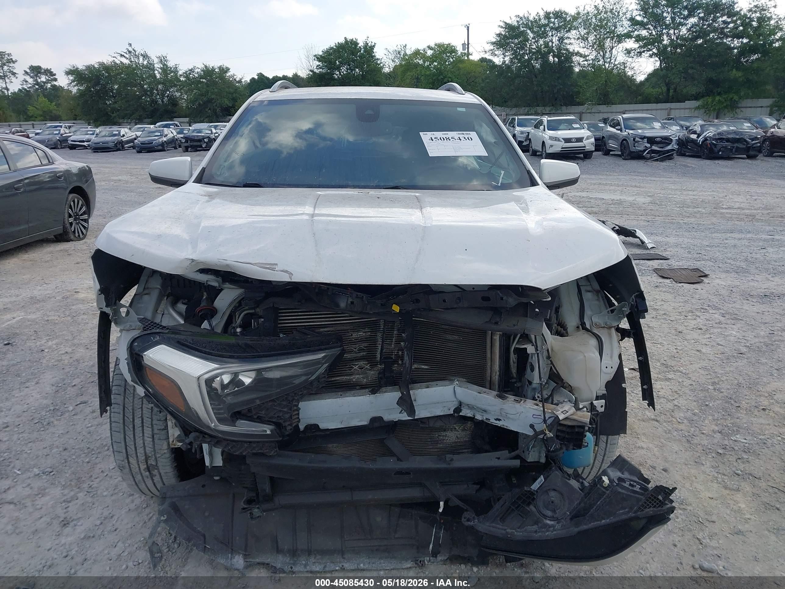 2019 Gmc Terrain Slt White vin: 3GKALPEV0KL236294