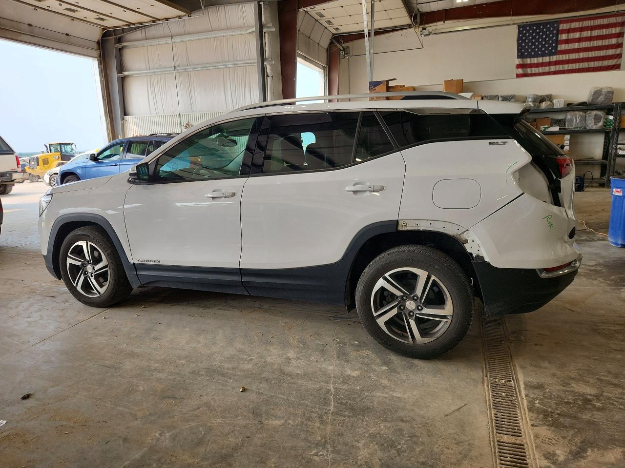 2019 Gmc Terrain Slt White vin: 3GKALPEV0KL245545