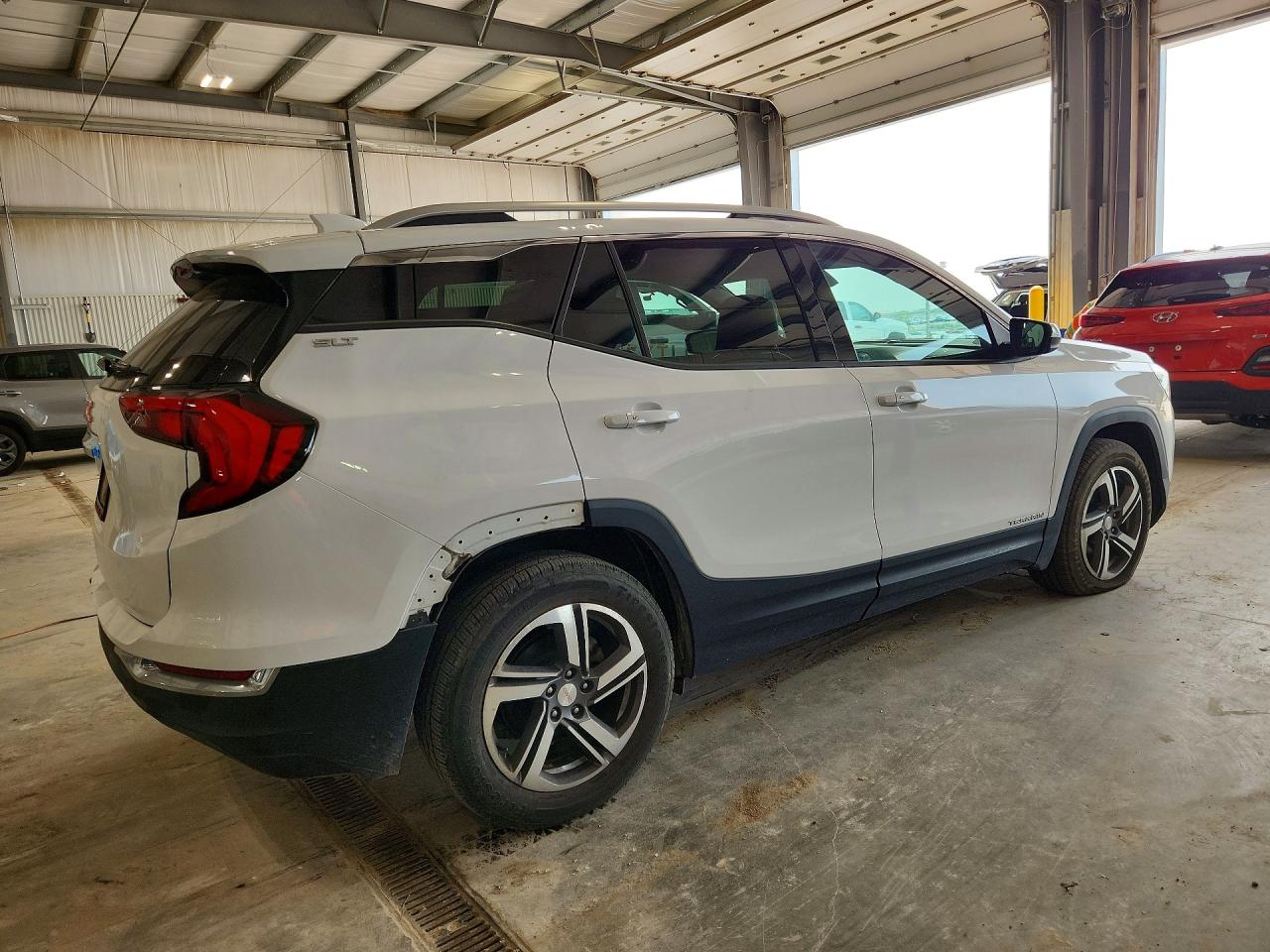 2019 Gmc Terrain Slt White vin: 3GKALPEV0KL245545