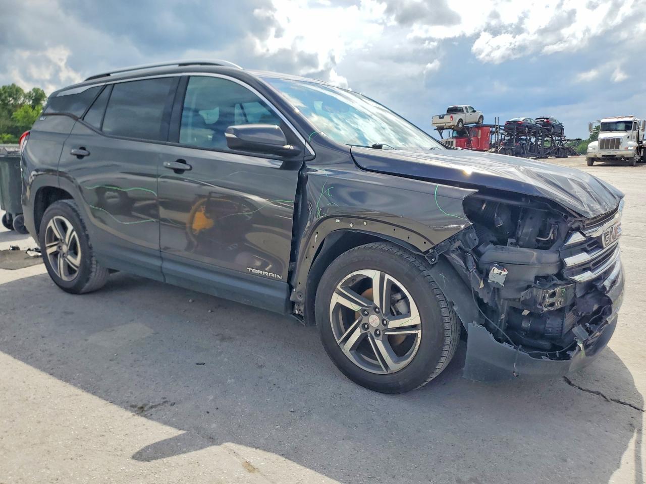 2020 Gmc Terrain Slt Угольный vin: 3GKALPEV0LL238595