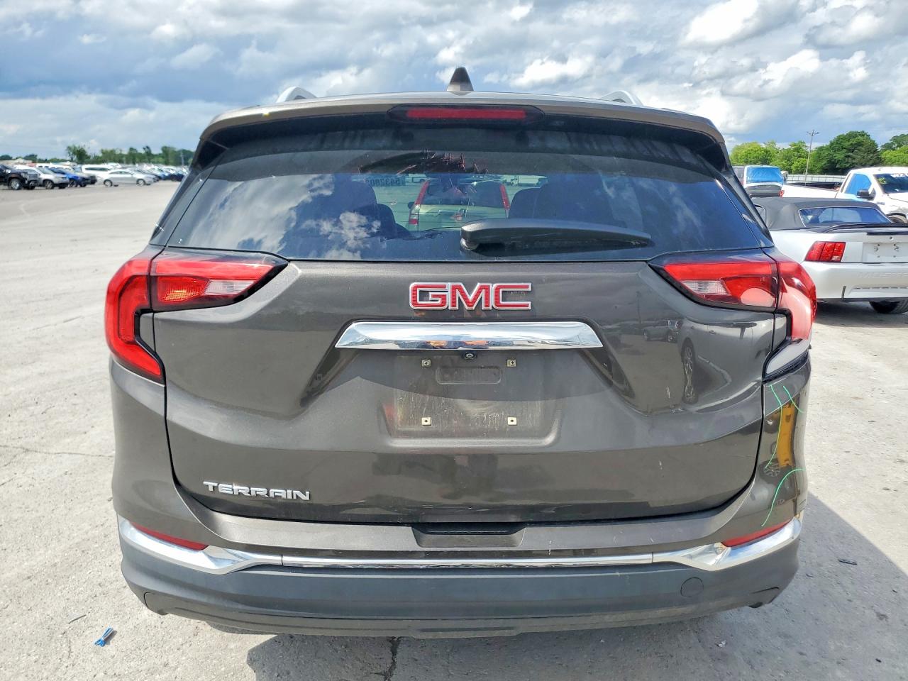 2020 Gmc Terrain Slt Угольный vin: 3GKALPEV0LL238595