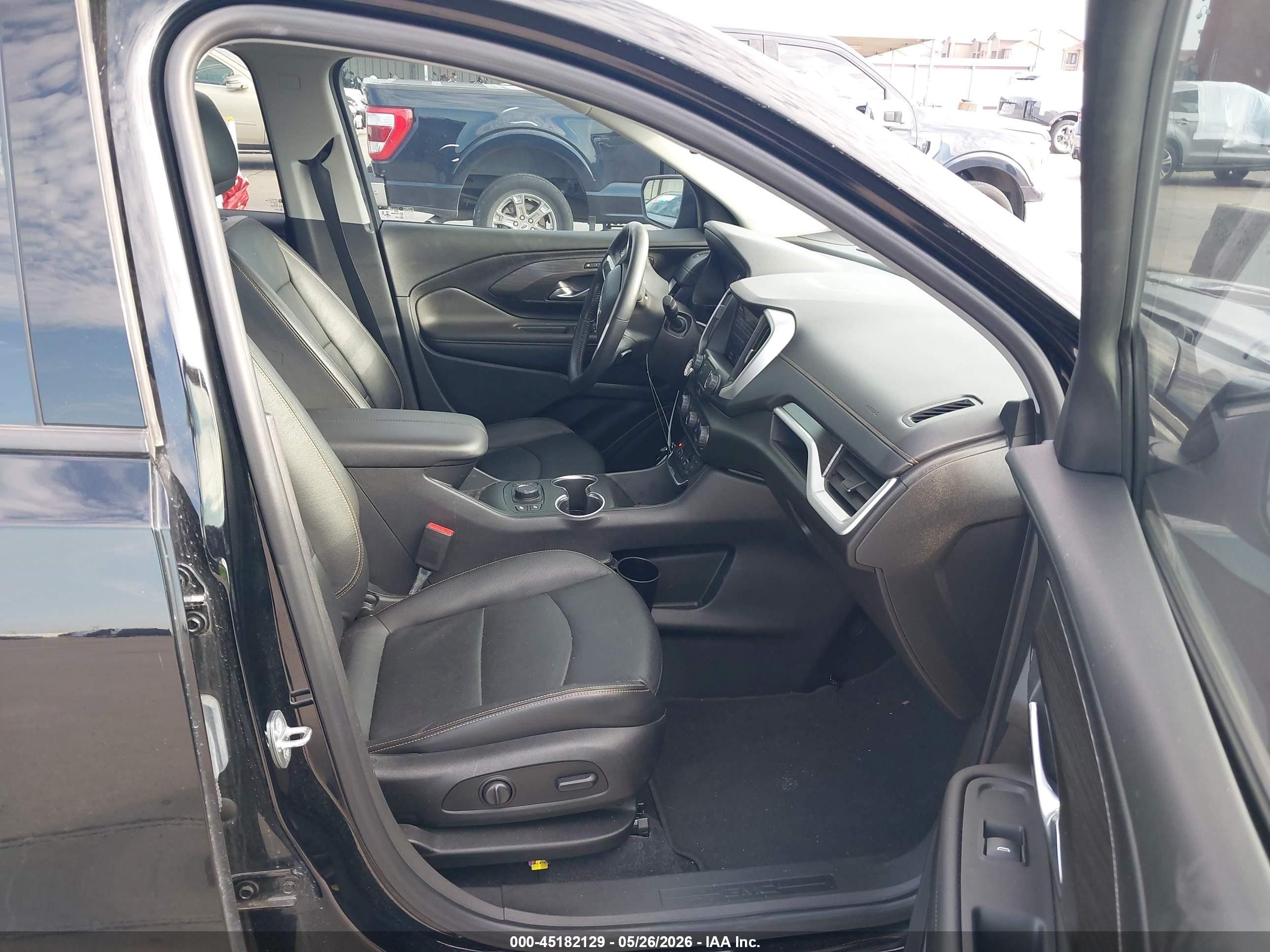 2020 Gmc Terrain Fwd Slt Black vin: 3GKALPEV1LL258452