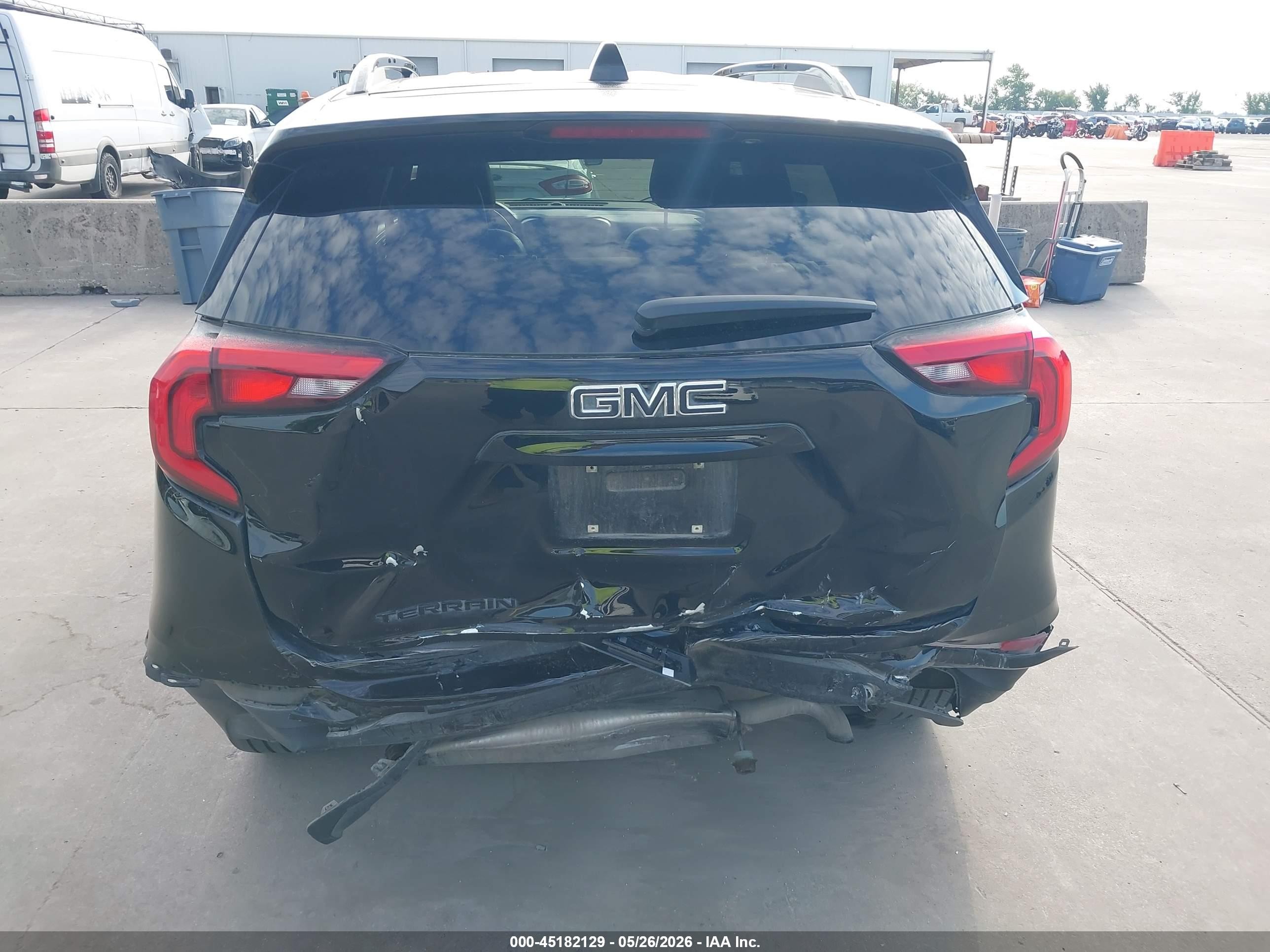 2020 Gmc Terrain Fwd Slt Black vin: 3GKALPEV1LL258452