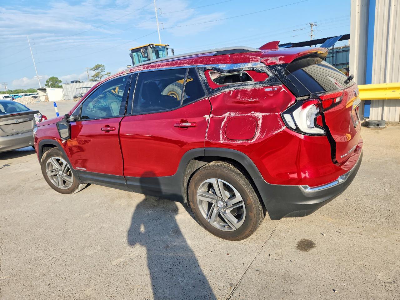2021 Gmc Terrain Slt Red vin: 3GKALPEV1ML316139