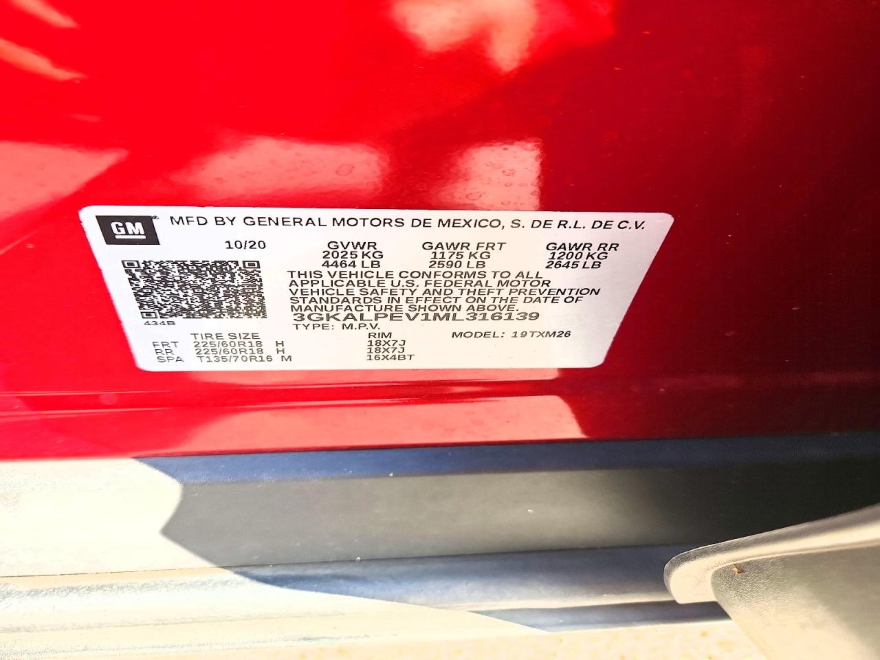 2021 Gmc Terrain Slt Red vin: 3GKALPEV1ML316139