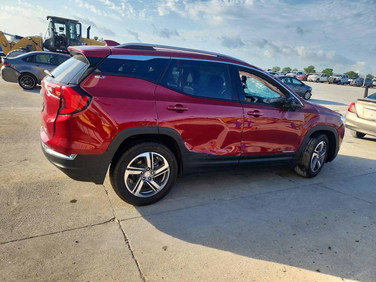 2021 Gmc Terrain Slt Red vin: 3GKALPEV1ML316139