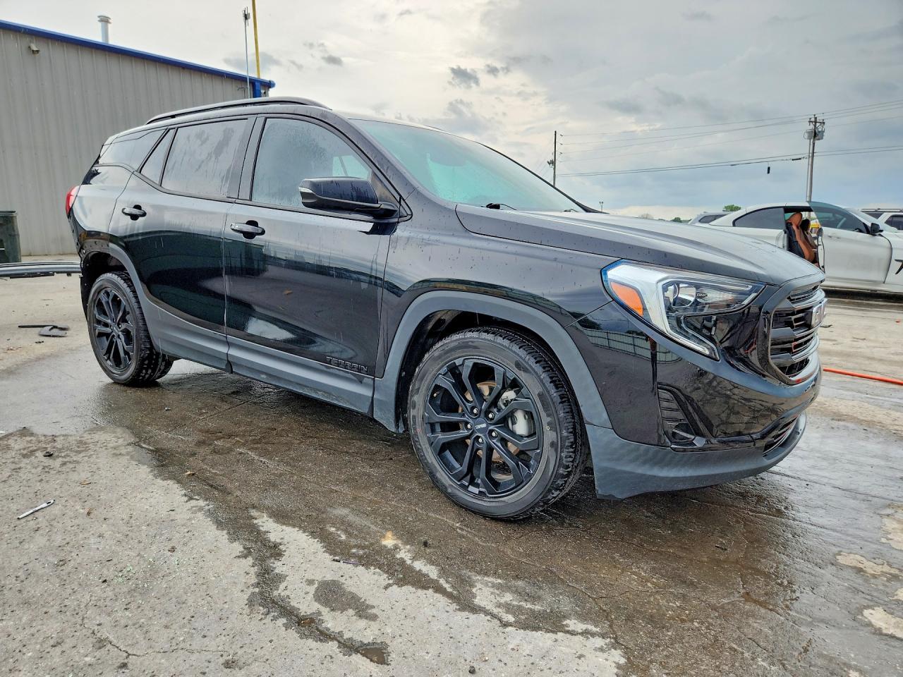 2021 Gmc Terrain Slt Черный vin: 3GKALPEV1ML342031