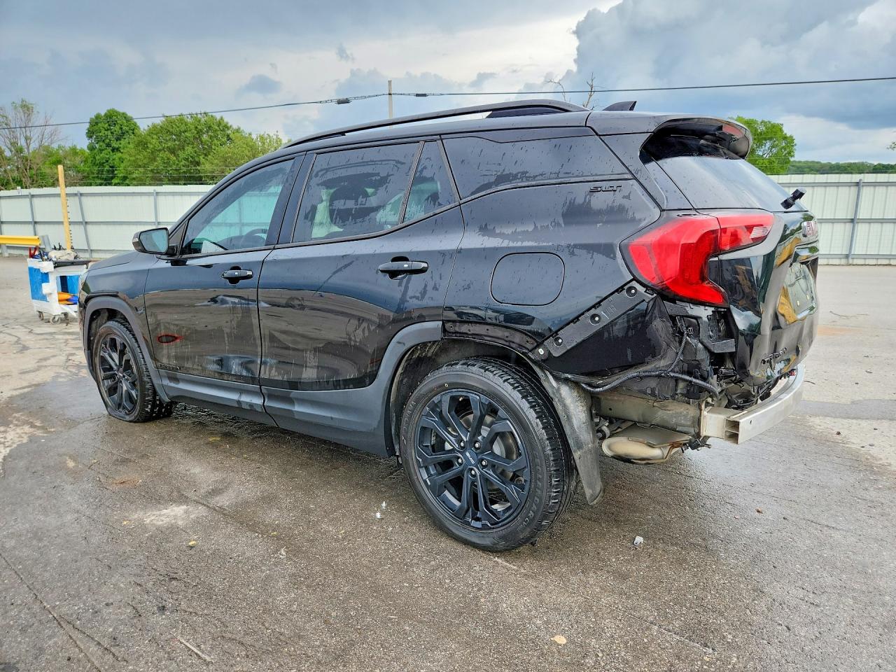 2021 Gmc Terrain Slt Черный vin: 3GKALPEV1ML342031