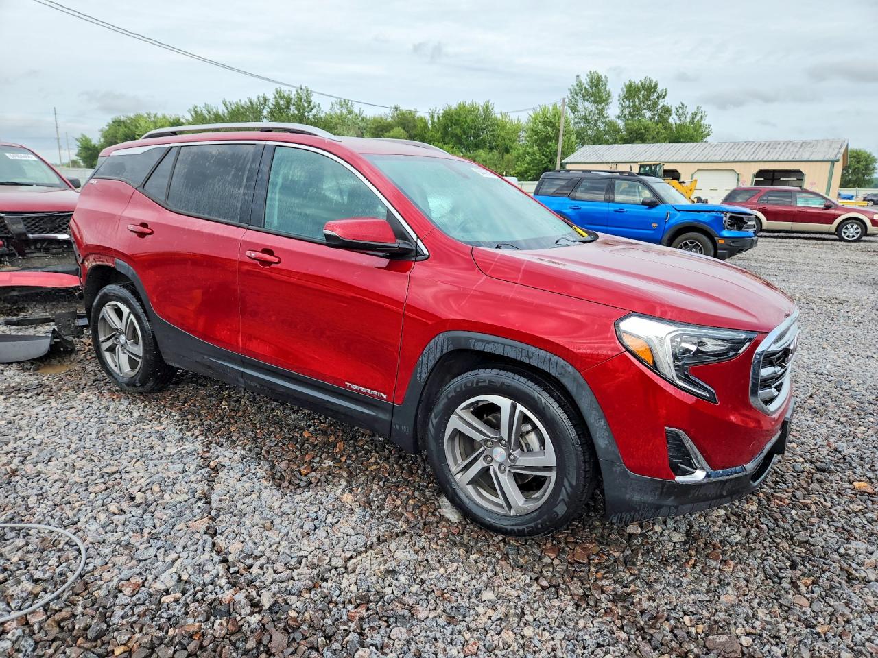 2019 Gmc Terrain Slt Burgundy vin: 3GKALPEV2KL153451