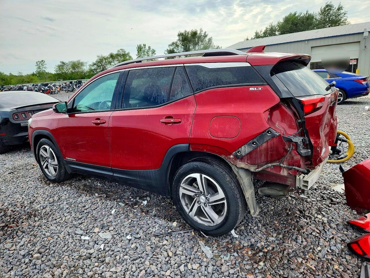 2019 Gmc Terrain Slt Burgundy vin: 3GKALPEV2KL153451