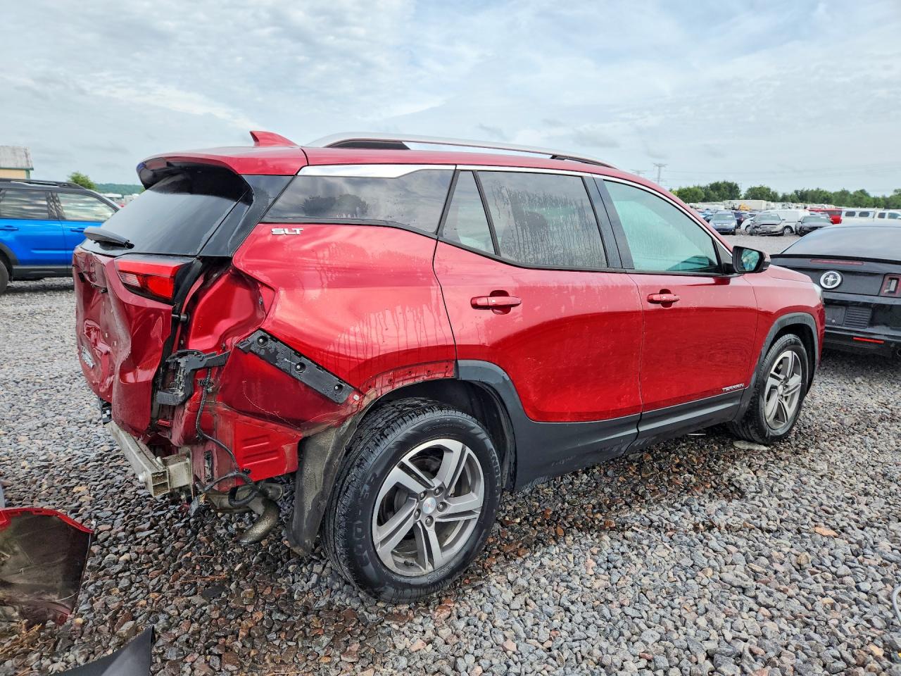 2019 Gmc Terrain Slt Burgundy vin: 3GKALPEV2KL153451