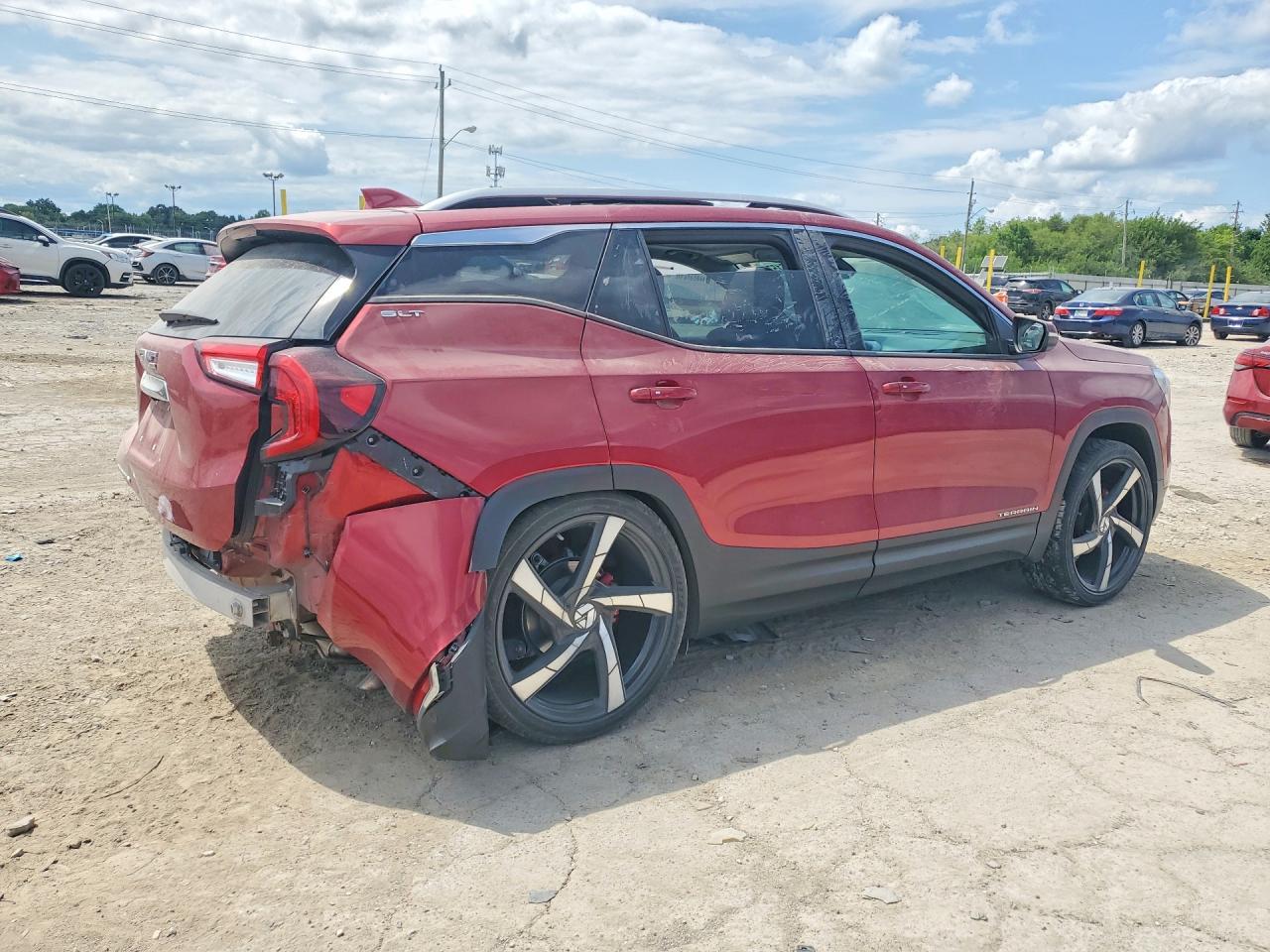 2022 Gmc Terrain Slt Maroon vin: 3GKALPEV2NL163465