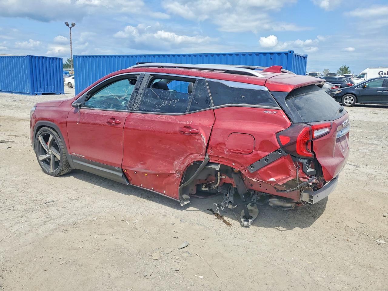 2022 Gmc Terrain Slt Maroon vin: 3GKALPEV2NL163465