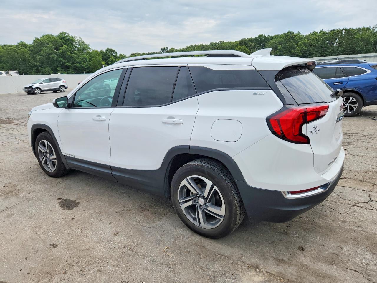 2019 Gmc Terrain Slt Серебряный vin: 3GKALPEV3KL301204