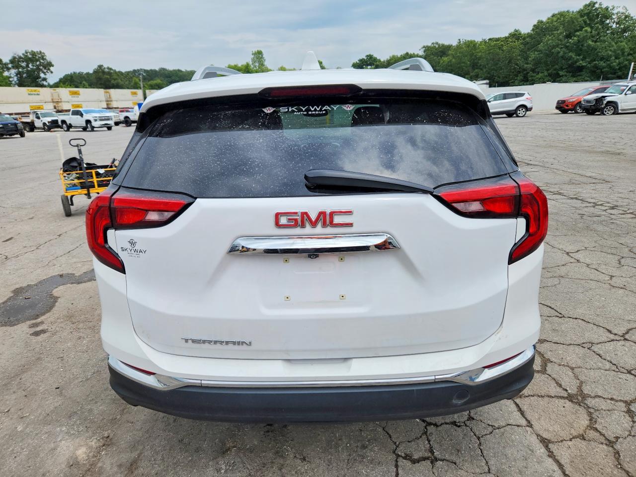 2019 Gmc Terrain Slt Серебряный vin: 3GKALPEV3KL301204