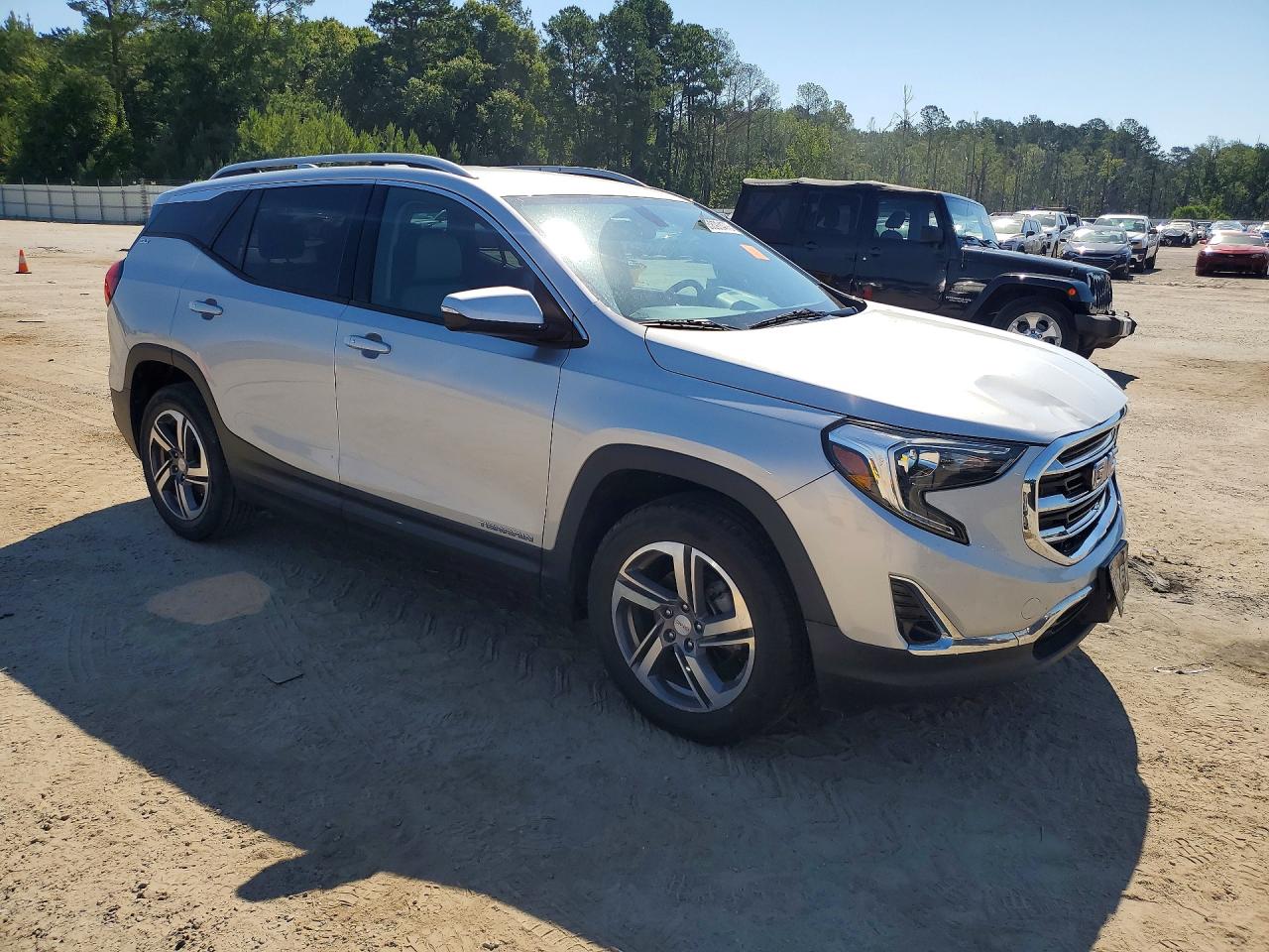 2019 Gmc Terrain Slt Silver vin: 3GKALPEV3KL304488