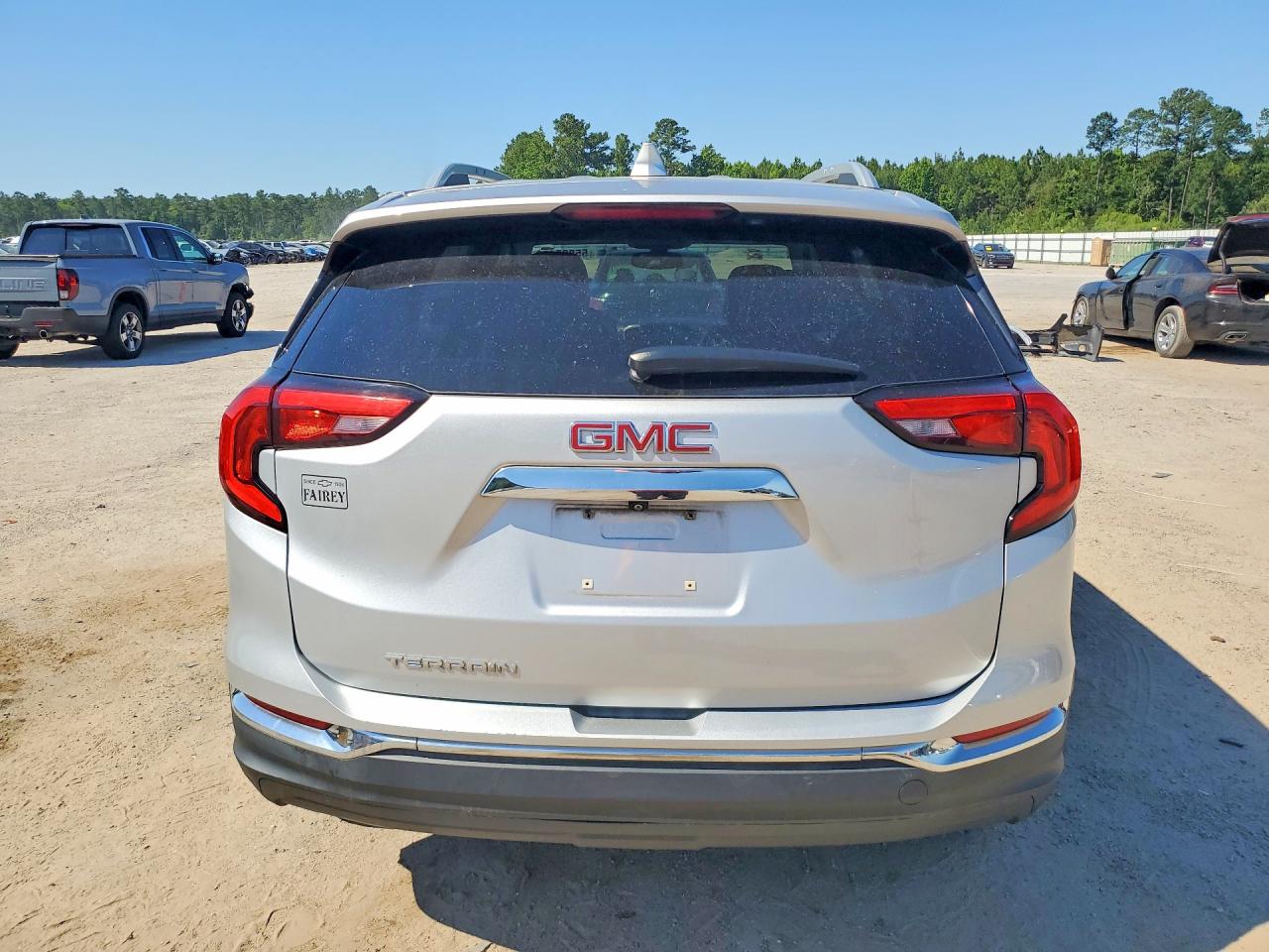 2019 Gmc Terrain Slt Silver vin: 3GKALPEV3KL304488