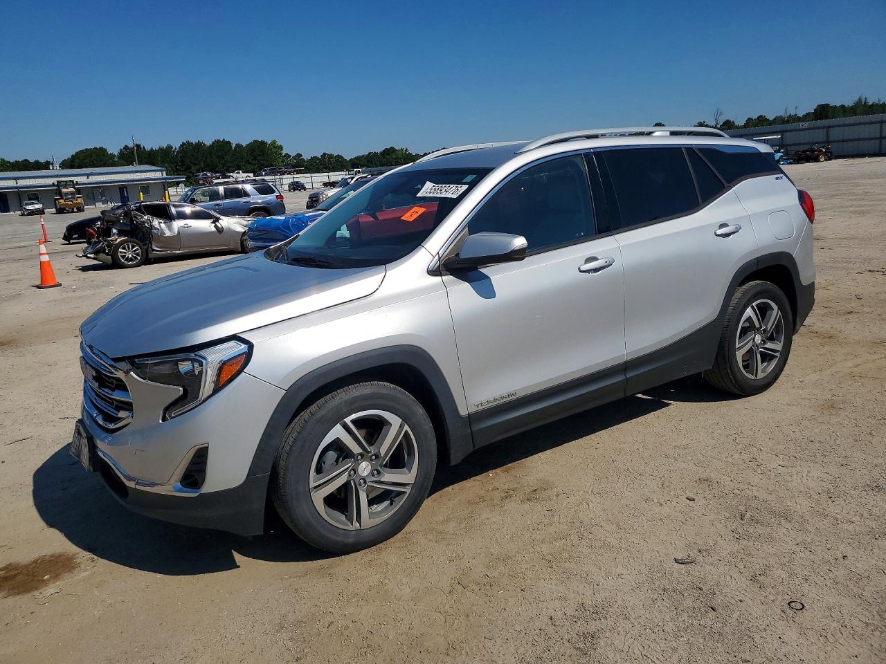 2019 Gmc Terrain Slt Silver vin: 3GKALPEV3KL304488