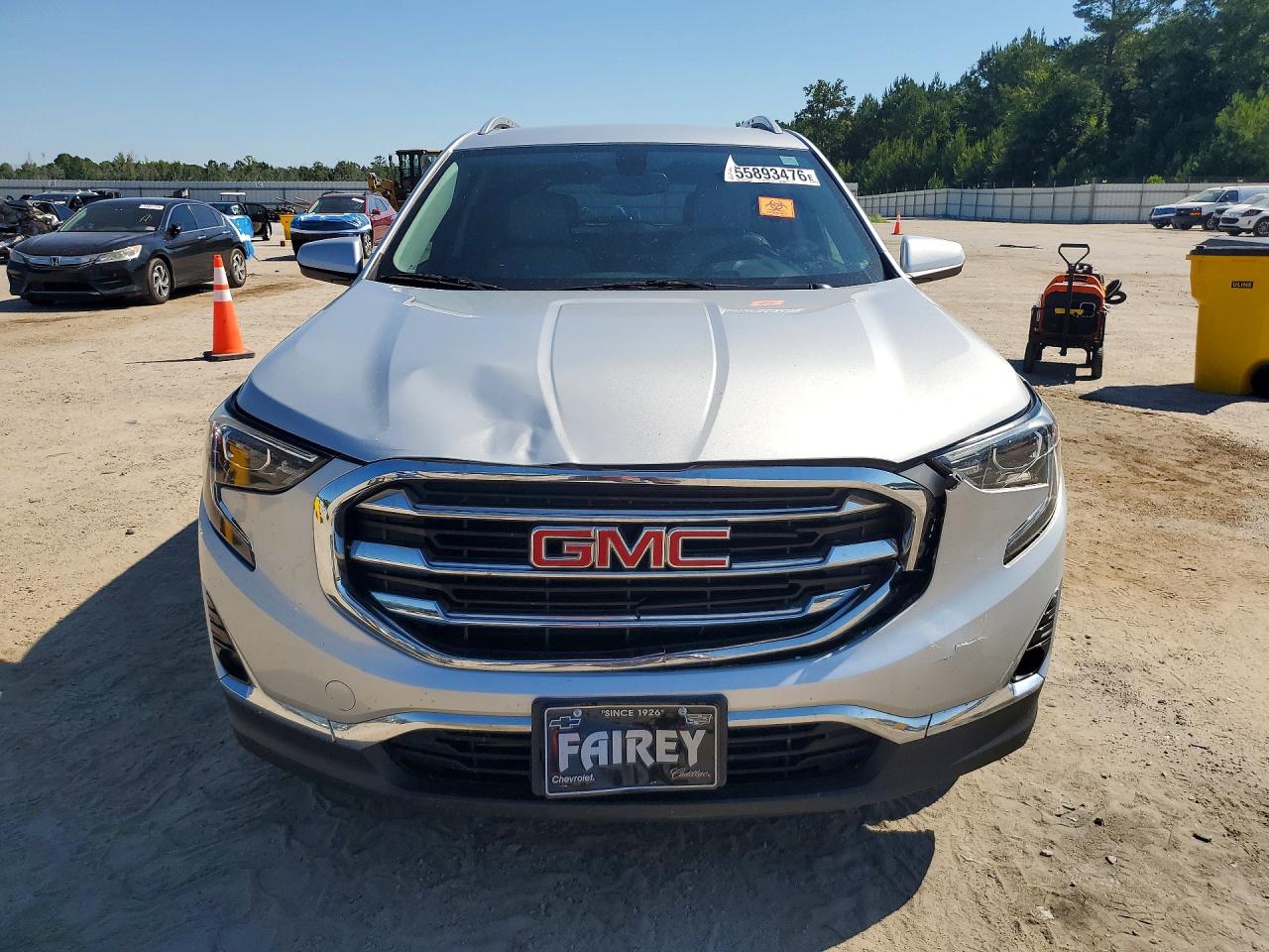 2019 Gmc Terrain Slt Silver vin: 3GKALPEV3KL304488