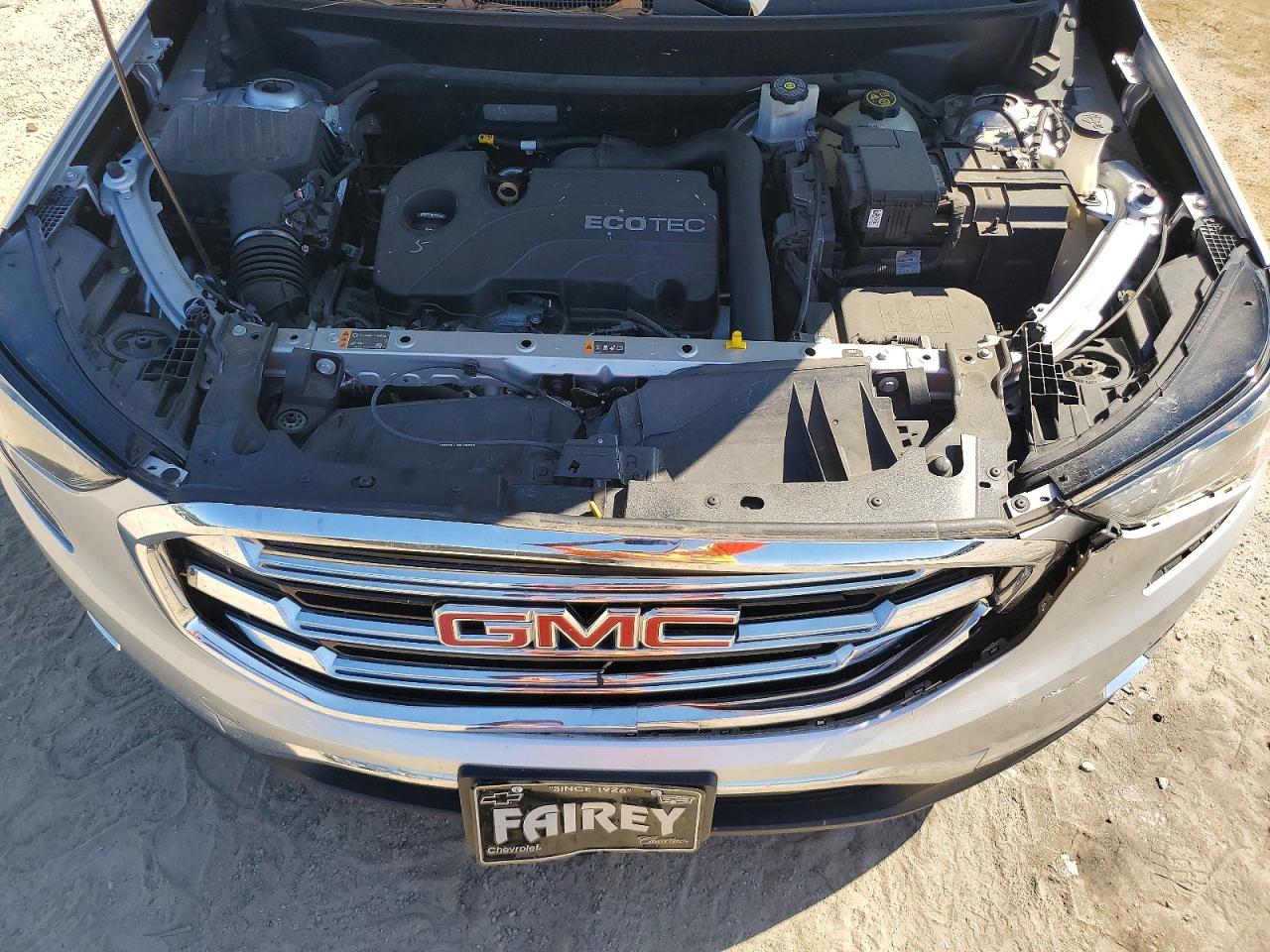 2019 Gmc Terrain Slt Silver vin: 3GKALPEV3KL304488