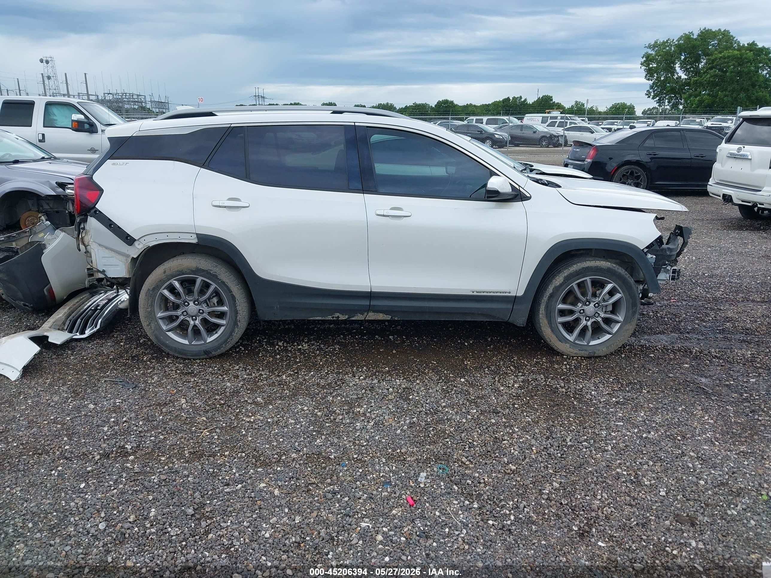 2022 Gmc Terrain Fwd Slt White vin: 3GKALPEV3NL226413