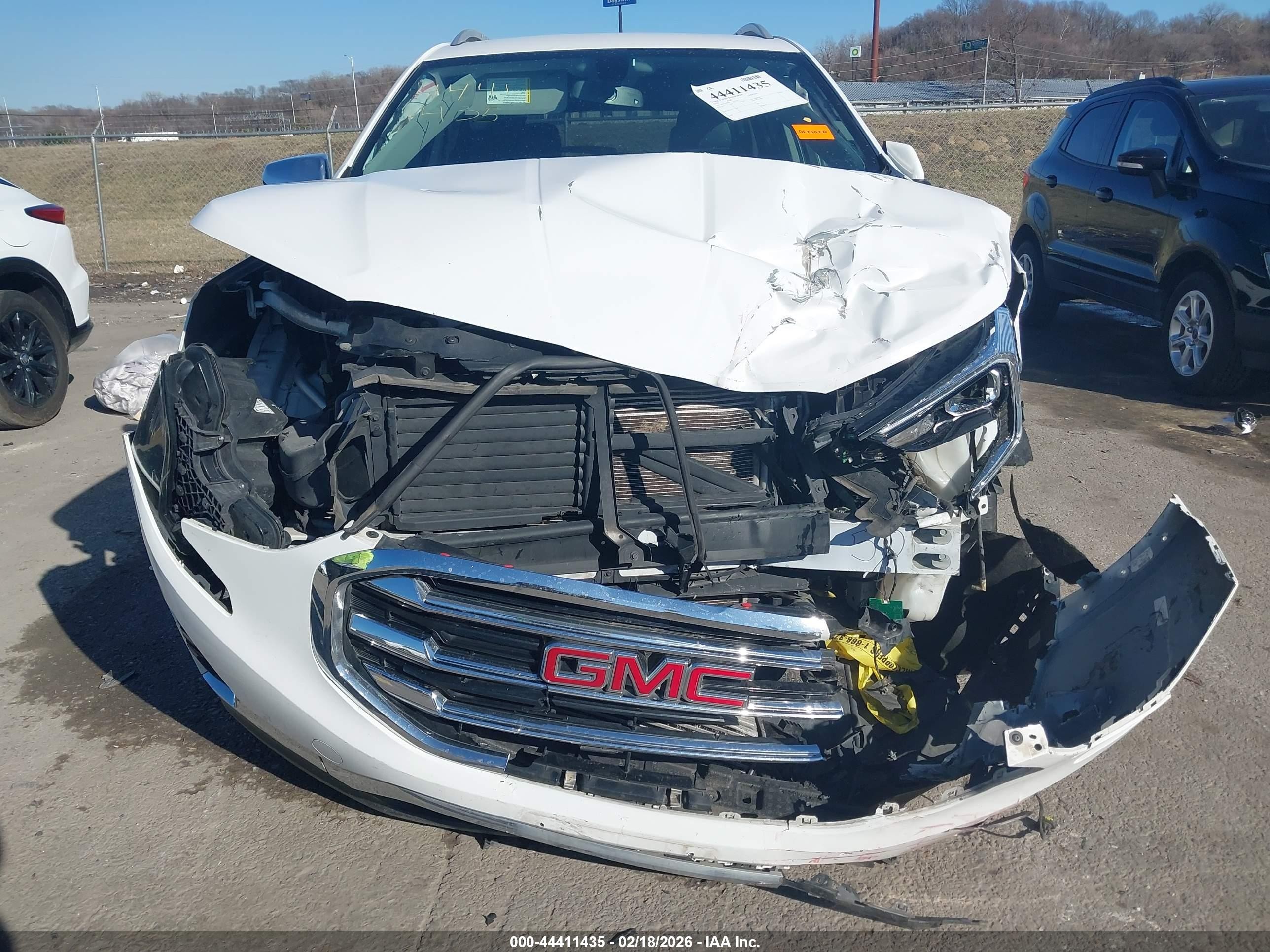 2019 Gmc Terrain Slt White vin: 3GKALPEV4KL233236